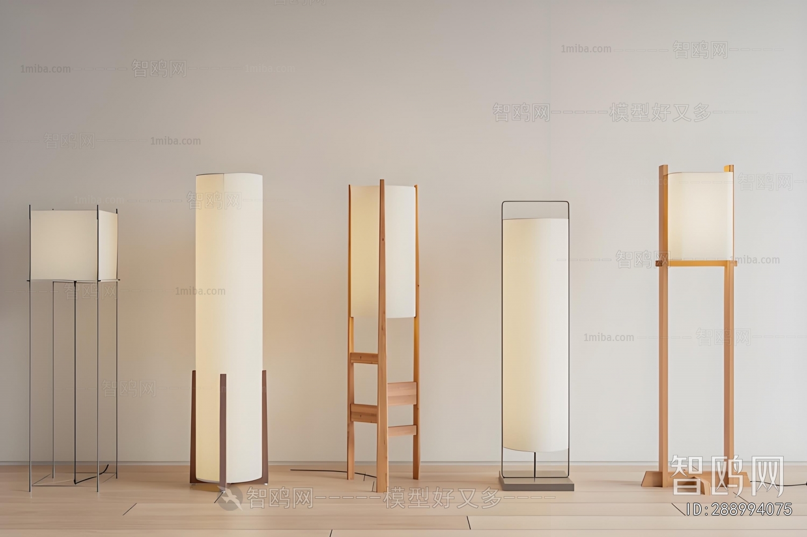 New Chinese Style Floor Lamp