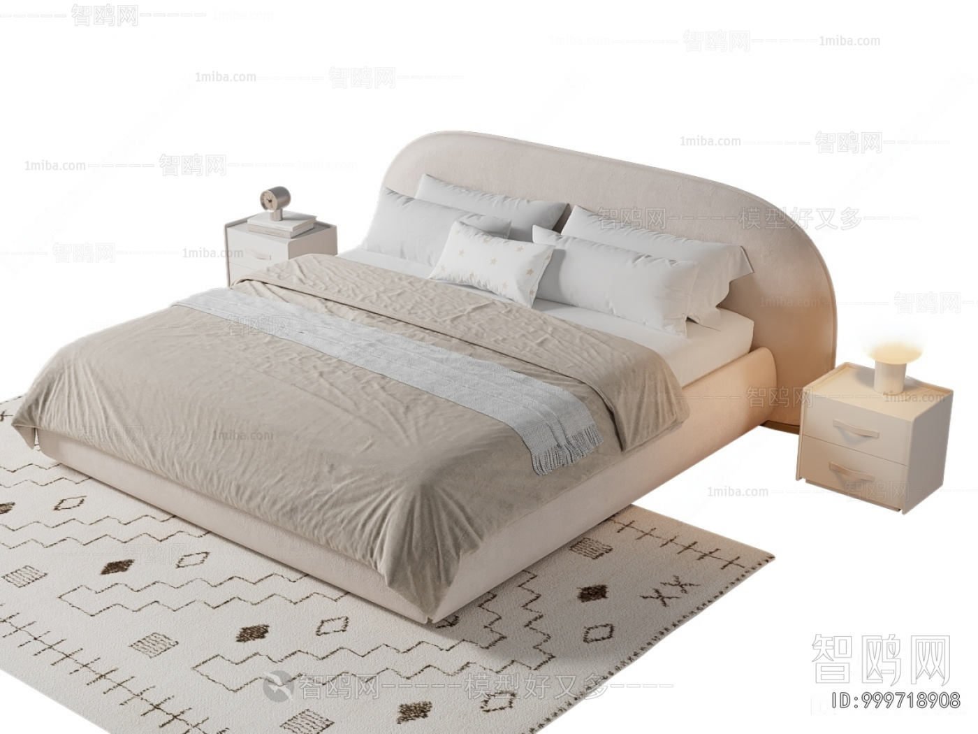 Modern Double Bed