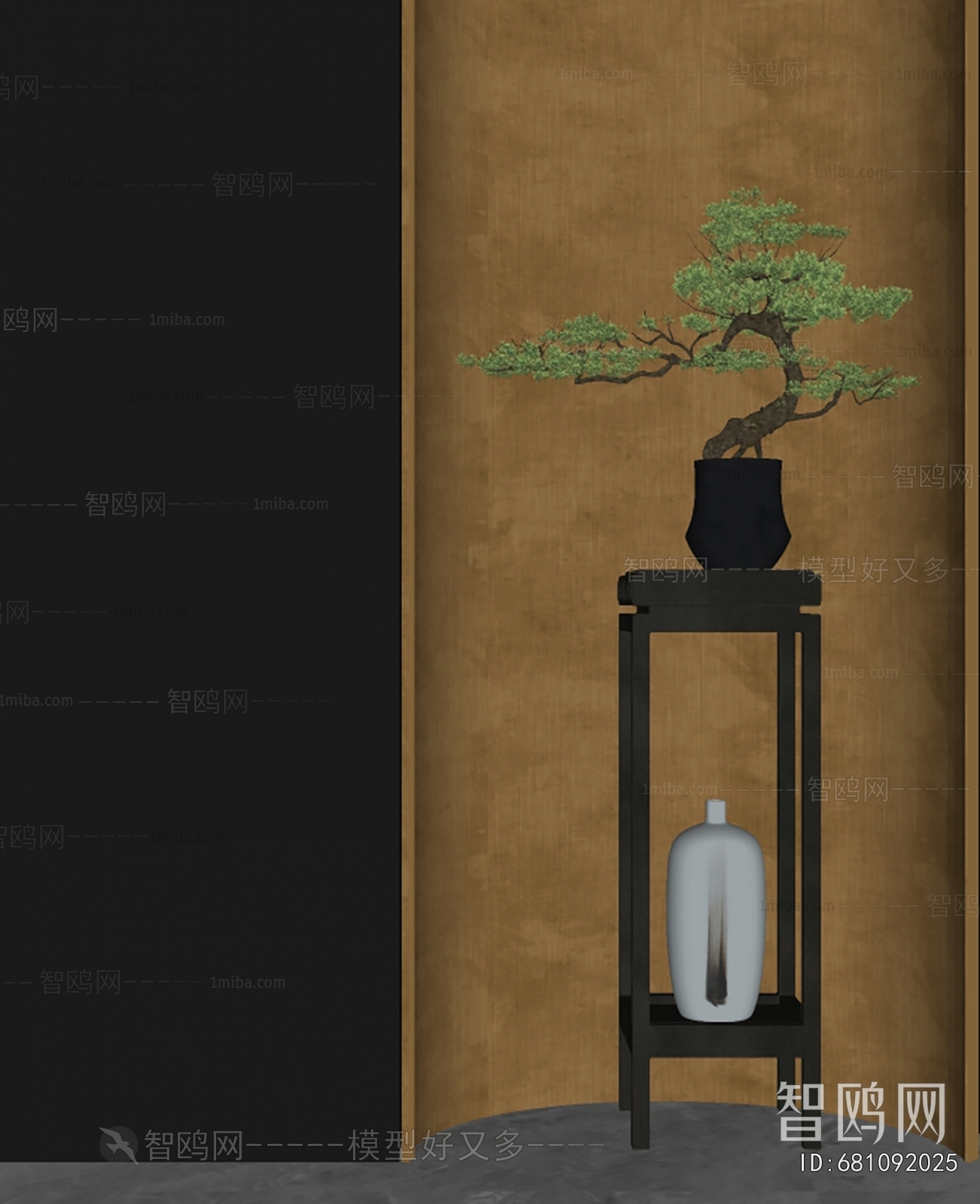 New Chinese Style Bonsai