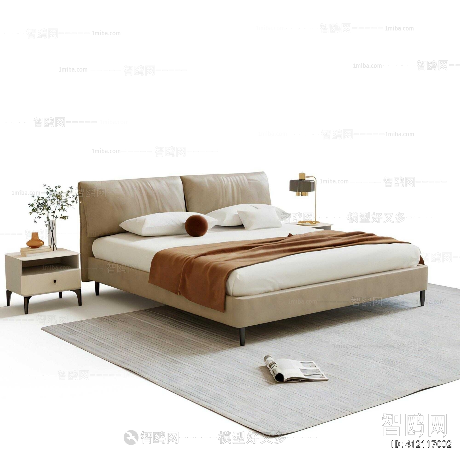 Modern Double Bed