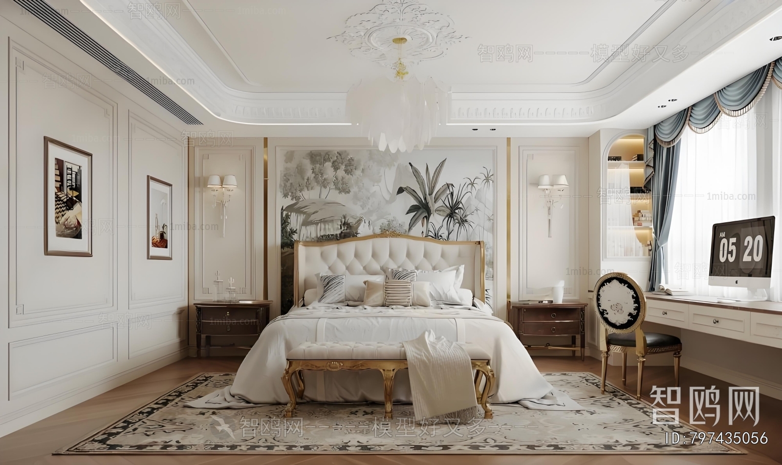 French Style Bedroom