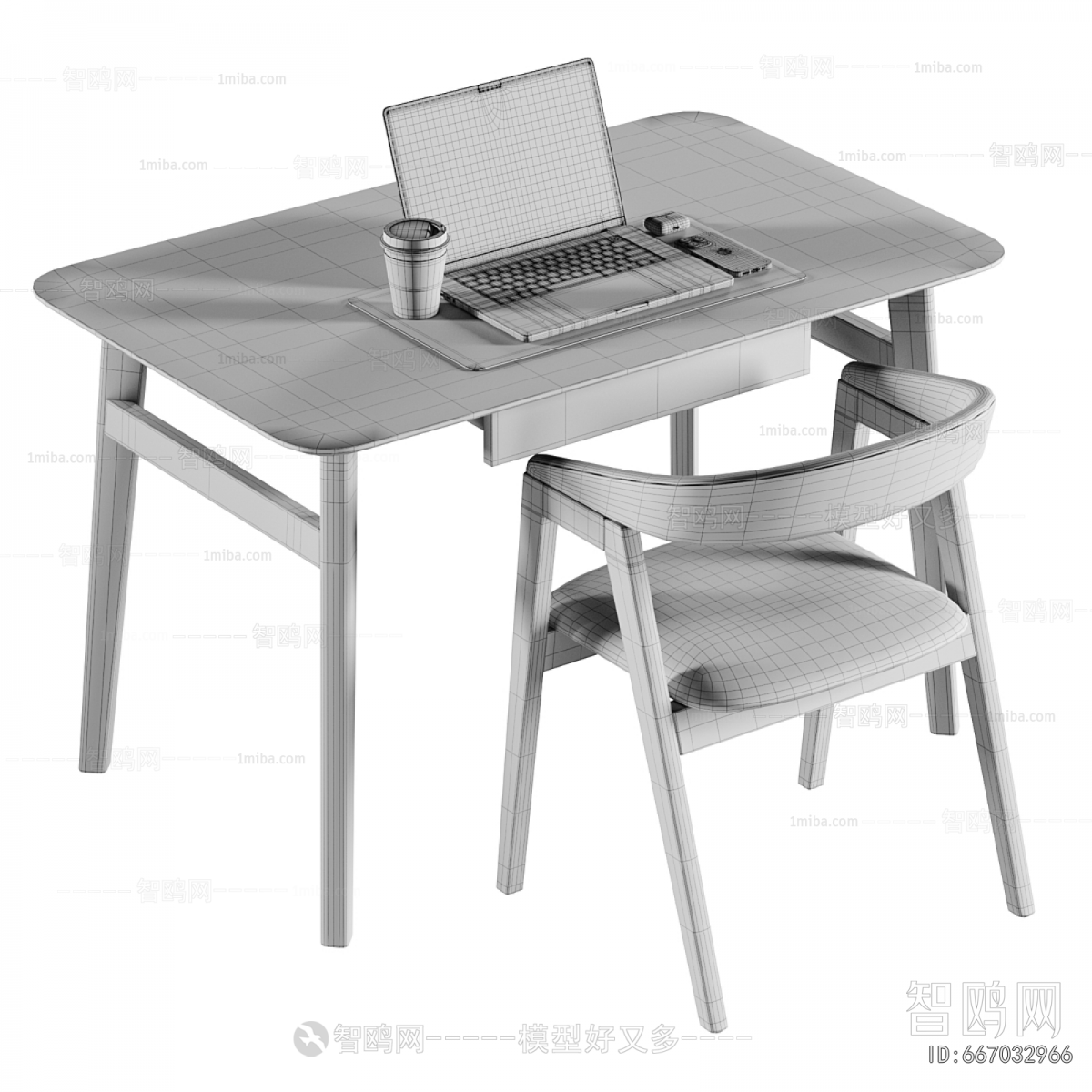 Modern Computer Desk And Chair