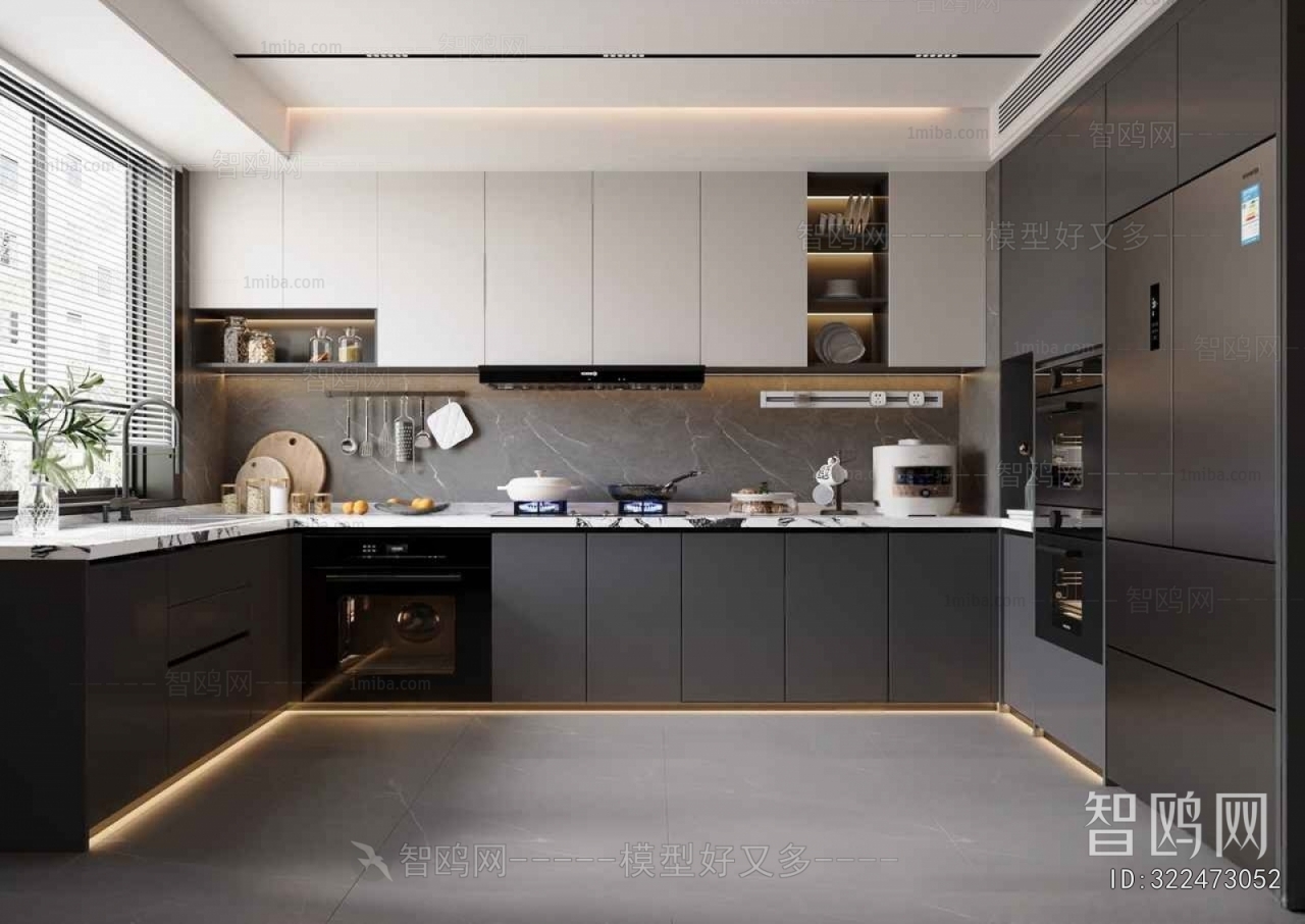 Modern The Kitchen