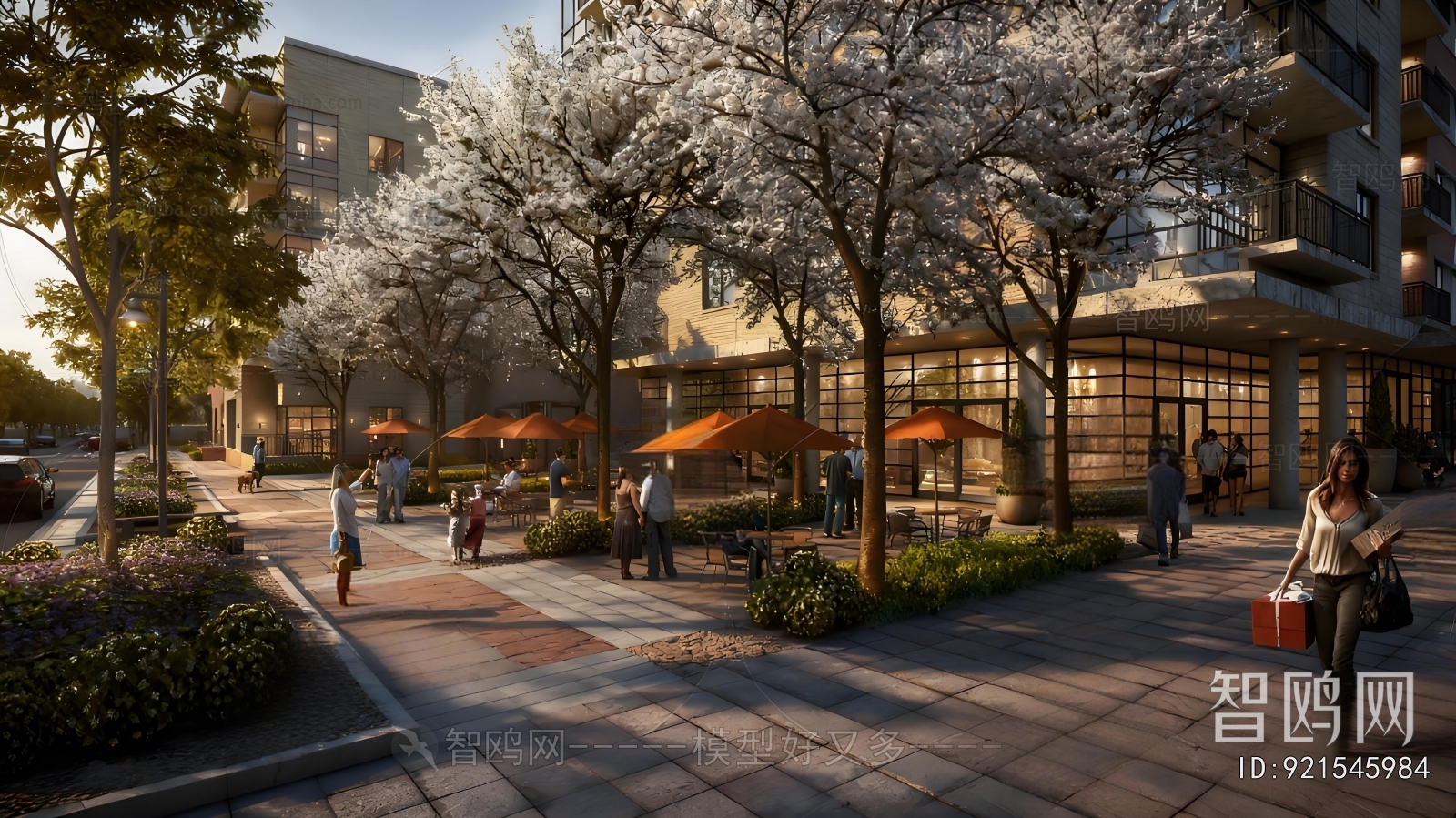 Modern Commercial Street