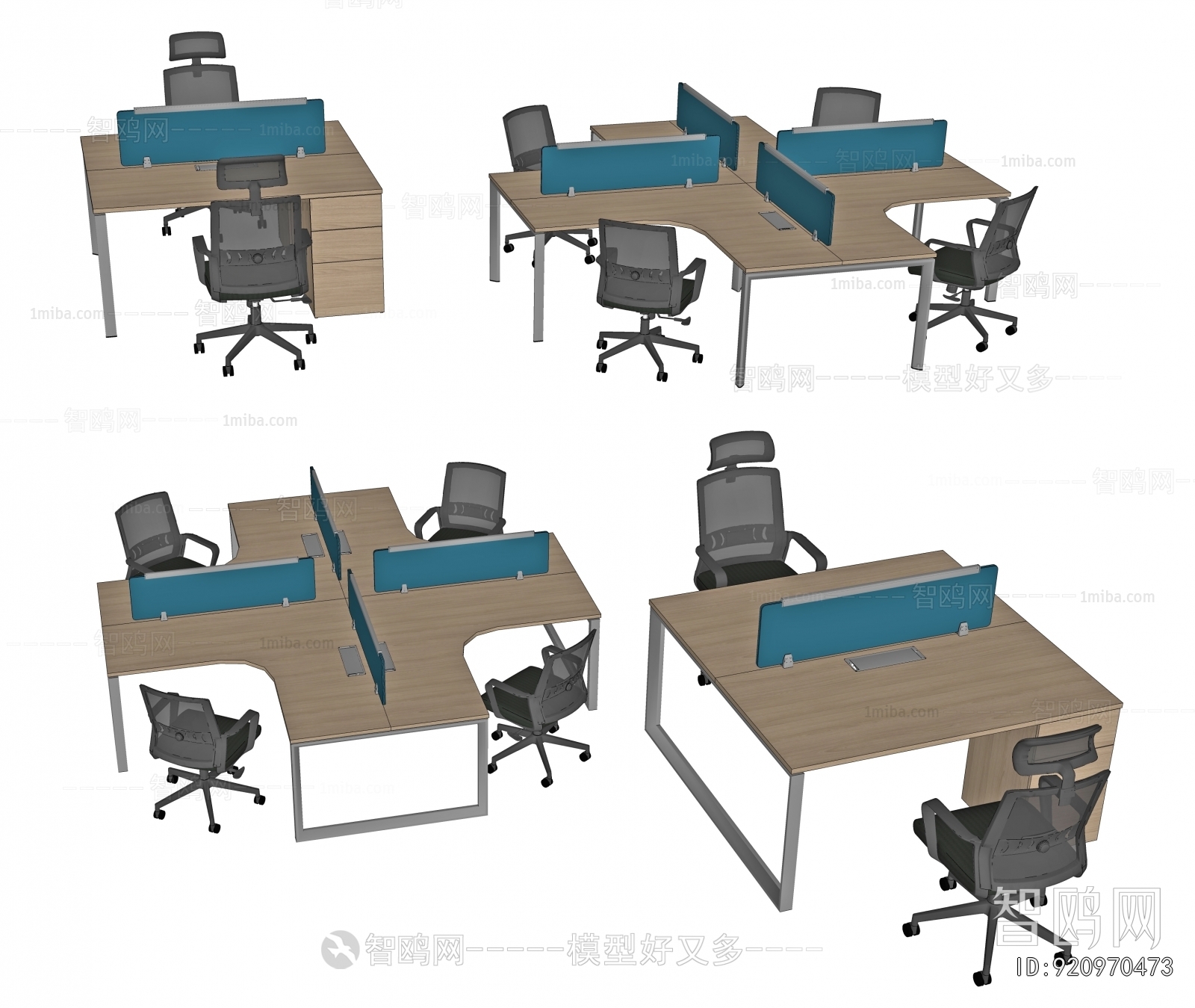 Modern Office Desk And Chair