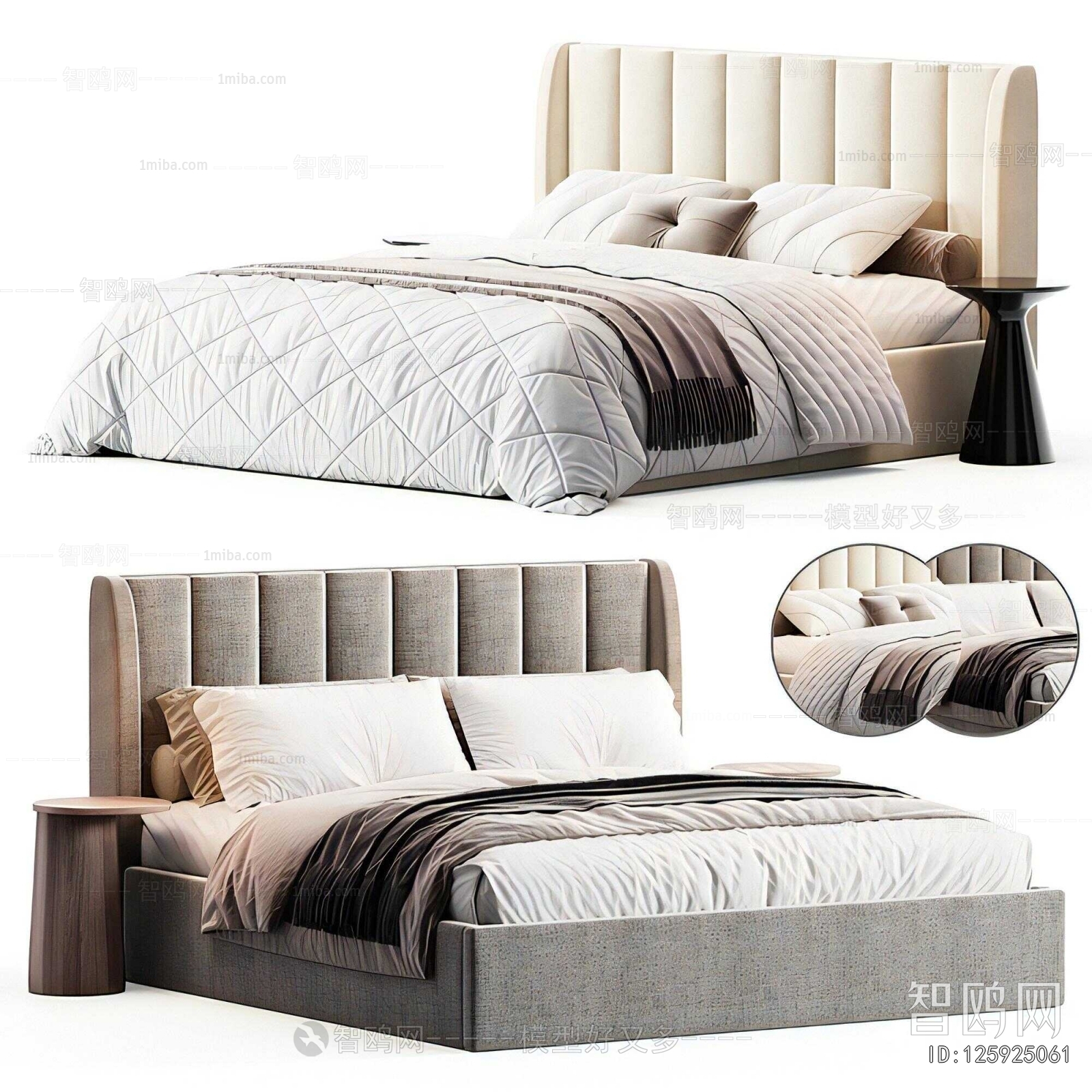 Modern Double Bed