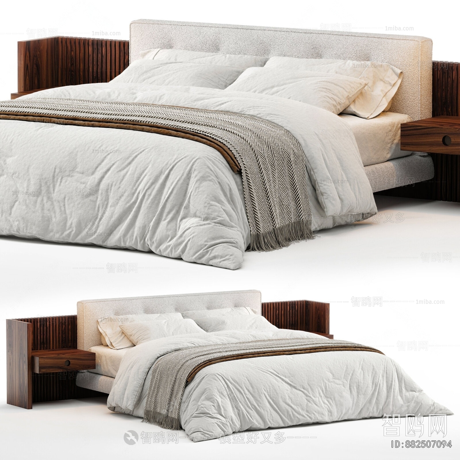 Modern Double Bed
