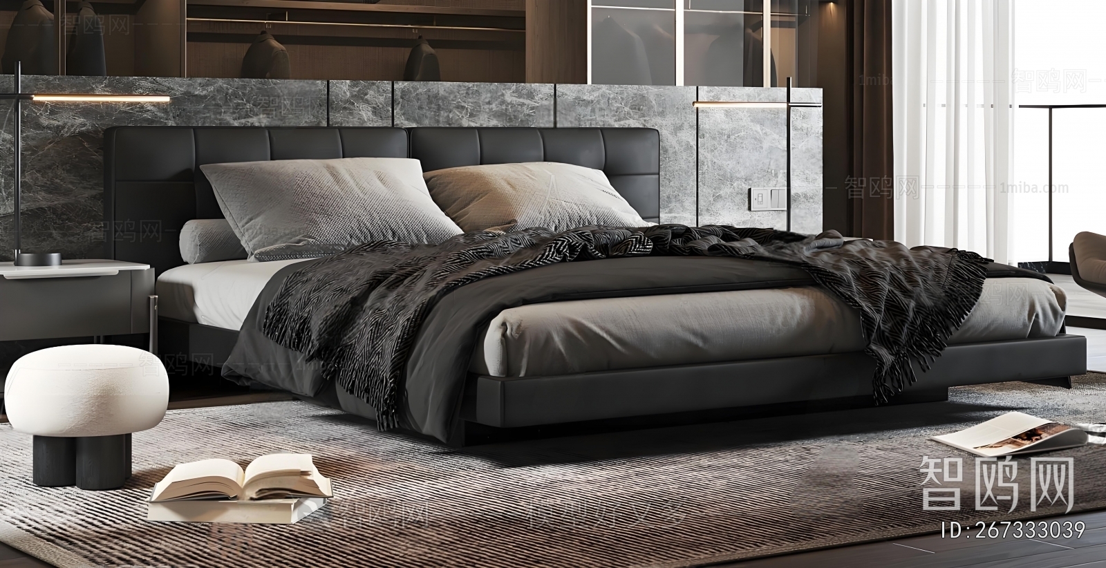 Modern Double Bed