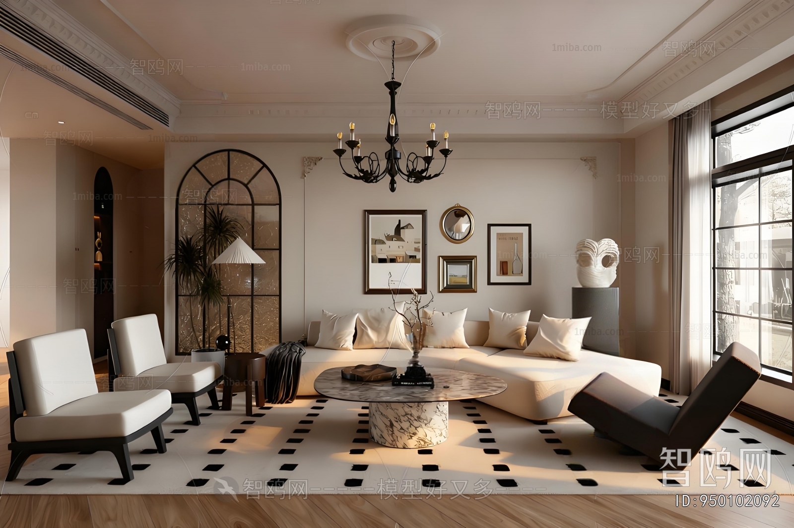 French Style A Living Room