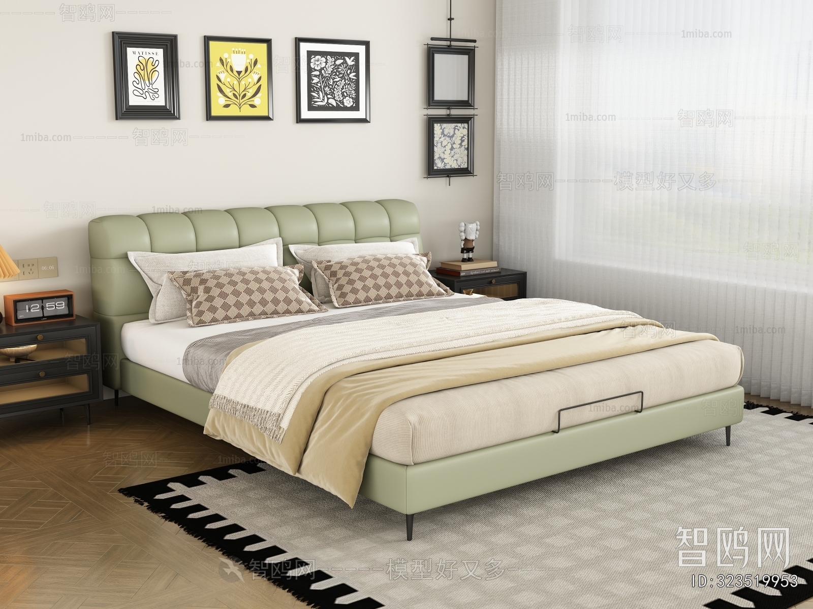 Modern Double Bed