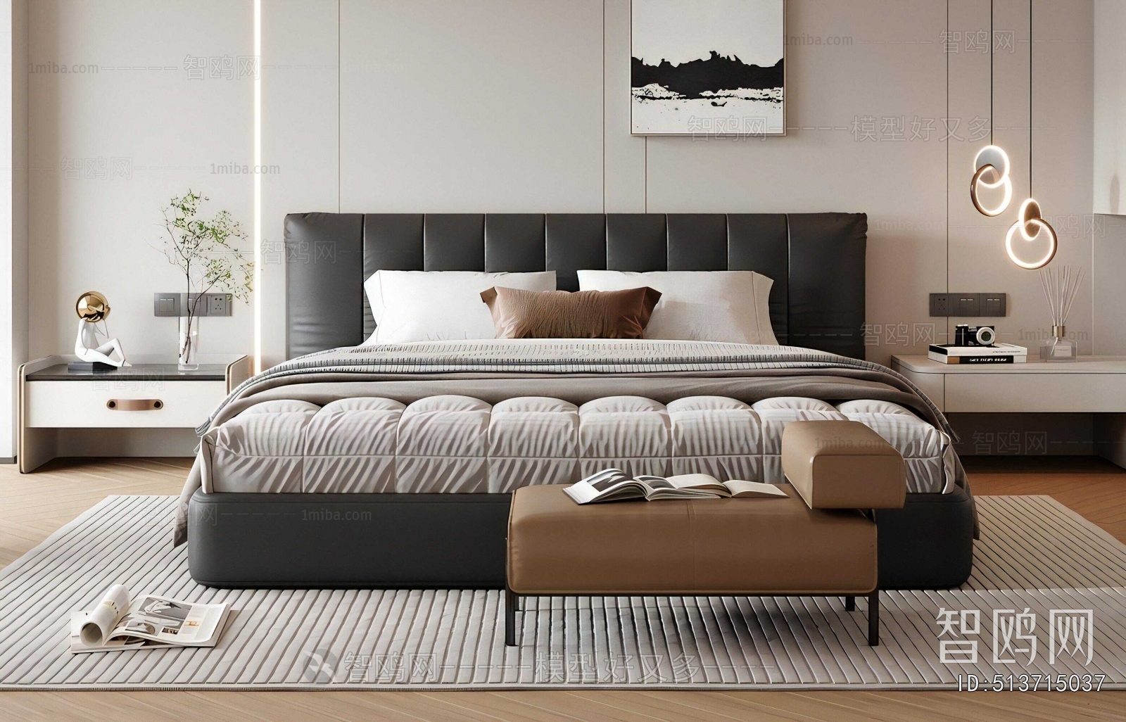 Modern Double Bed