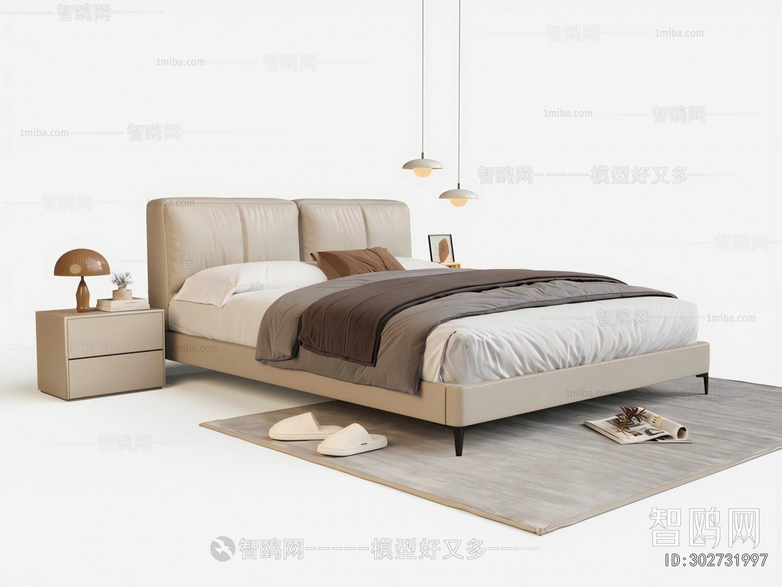 Modern Double Bed