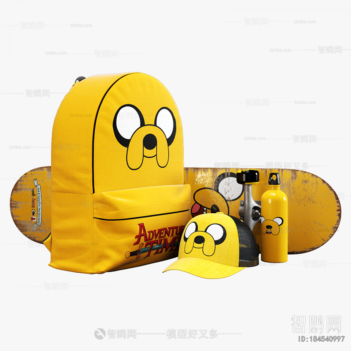 Modern Backpack And Backpack