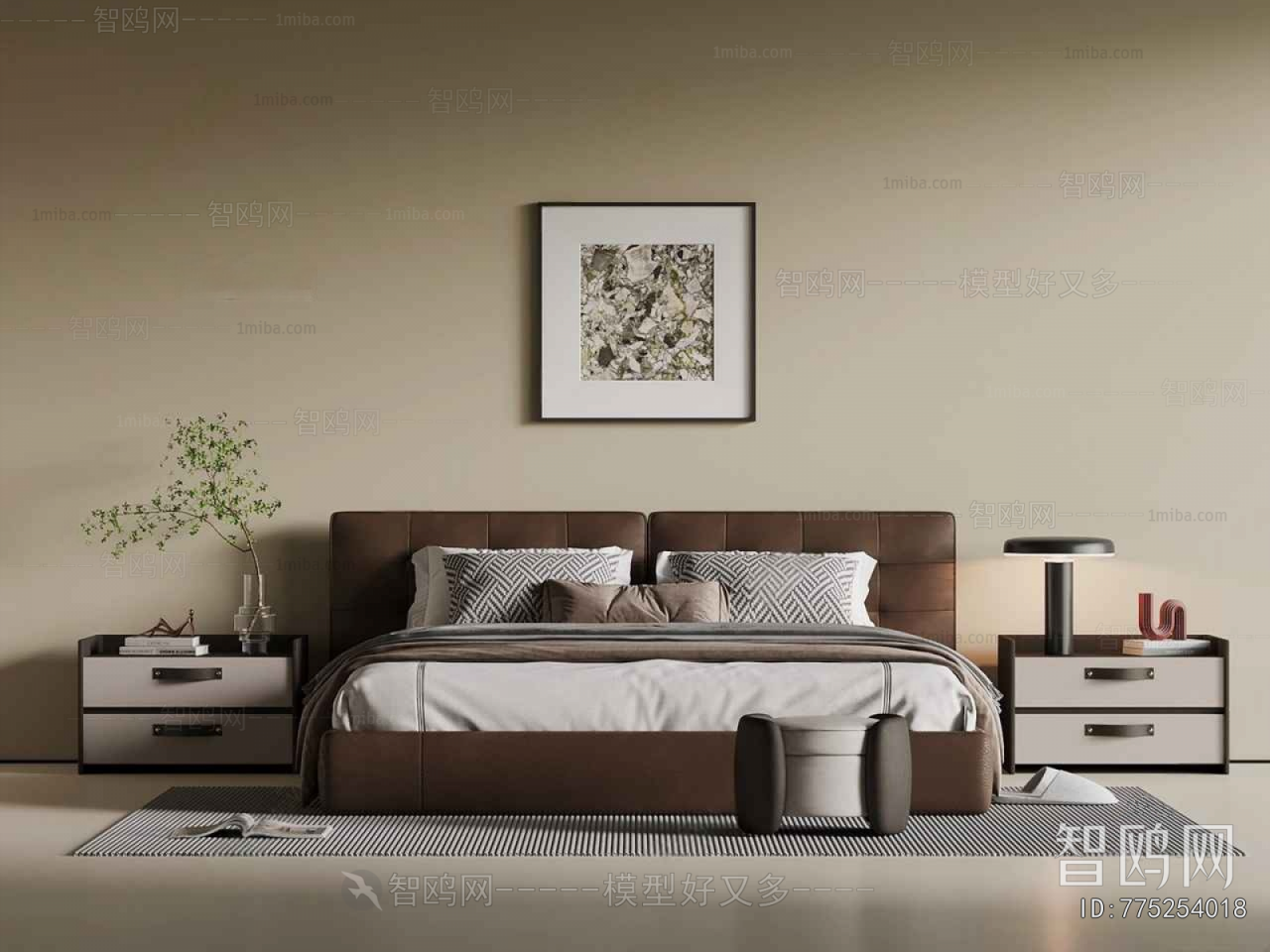 Modern Double Bed