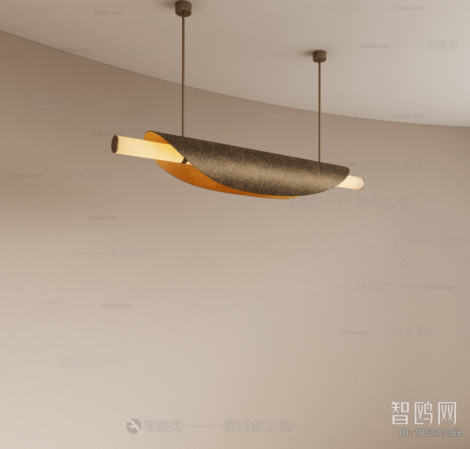 Modern Long Chandelier