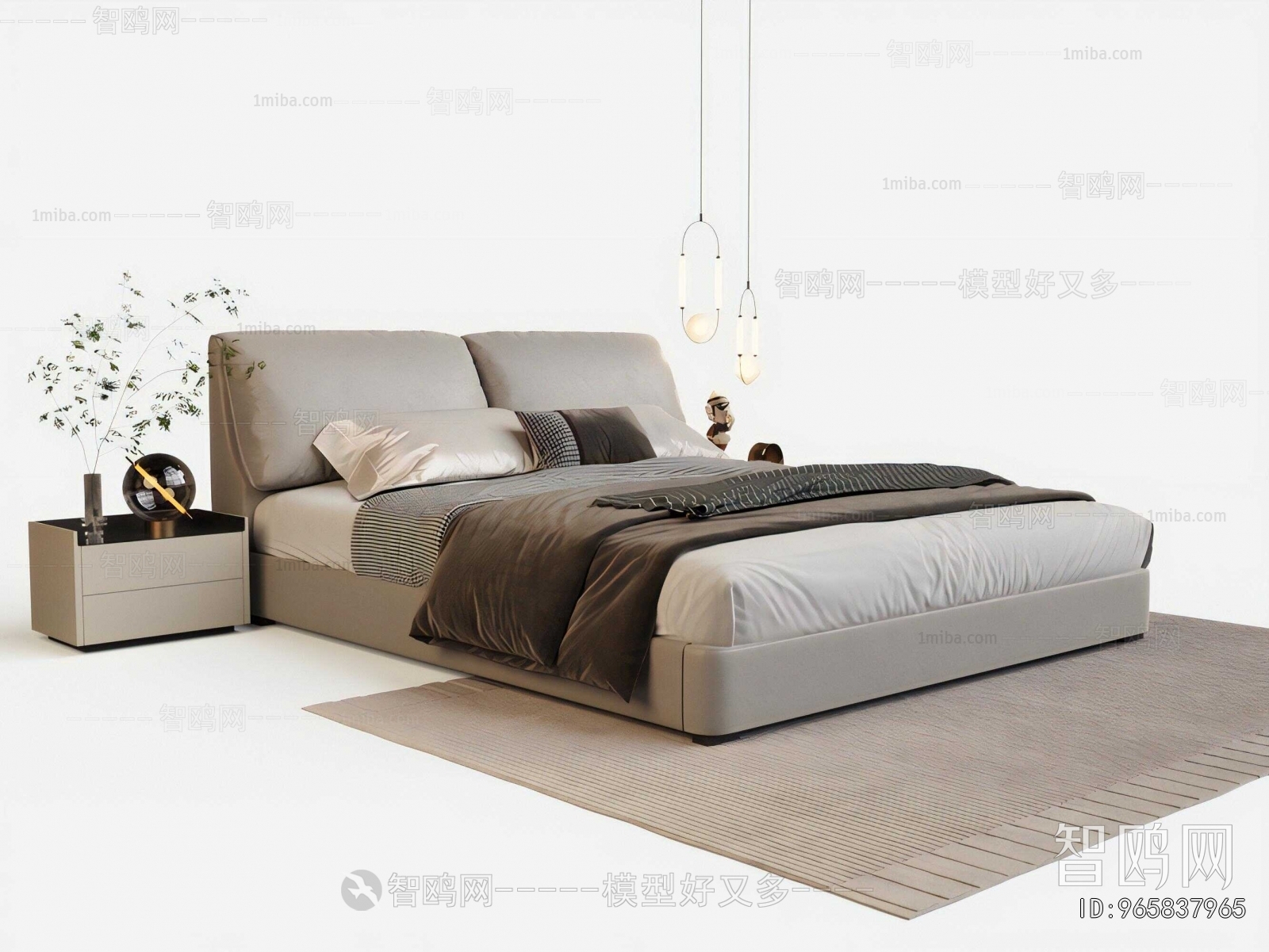 Modern Double Bed