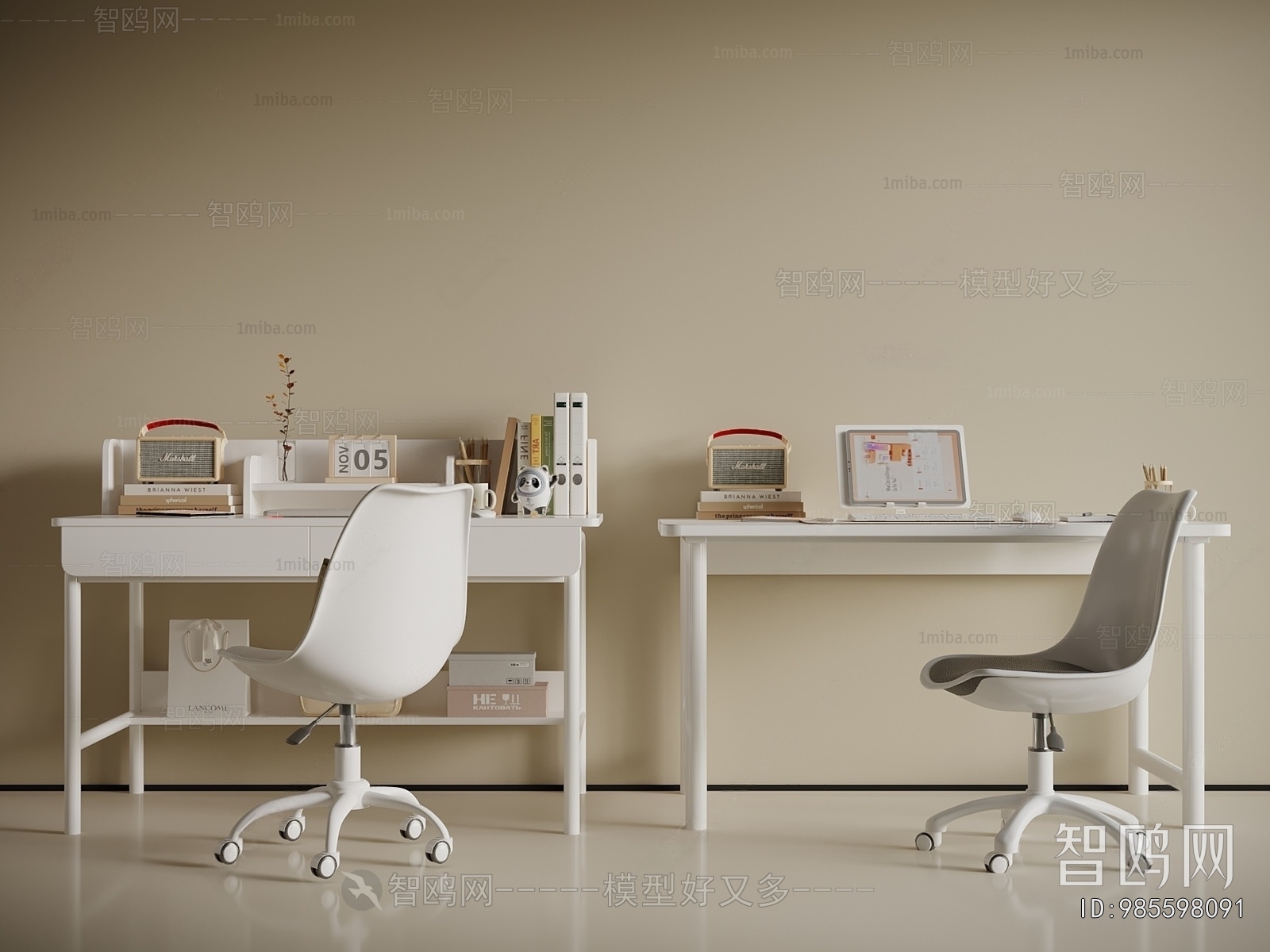 Modern Computer Desk And Chair