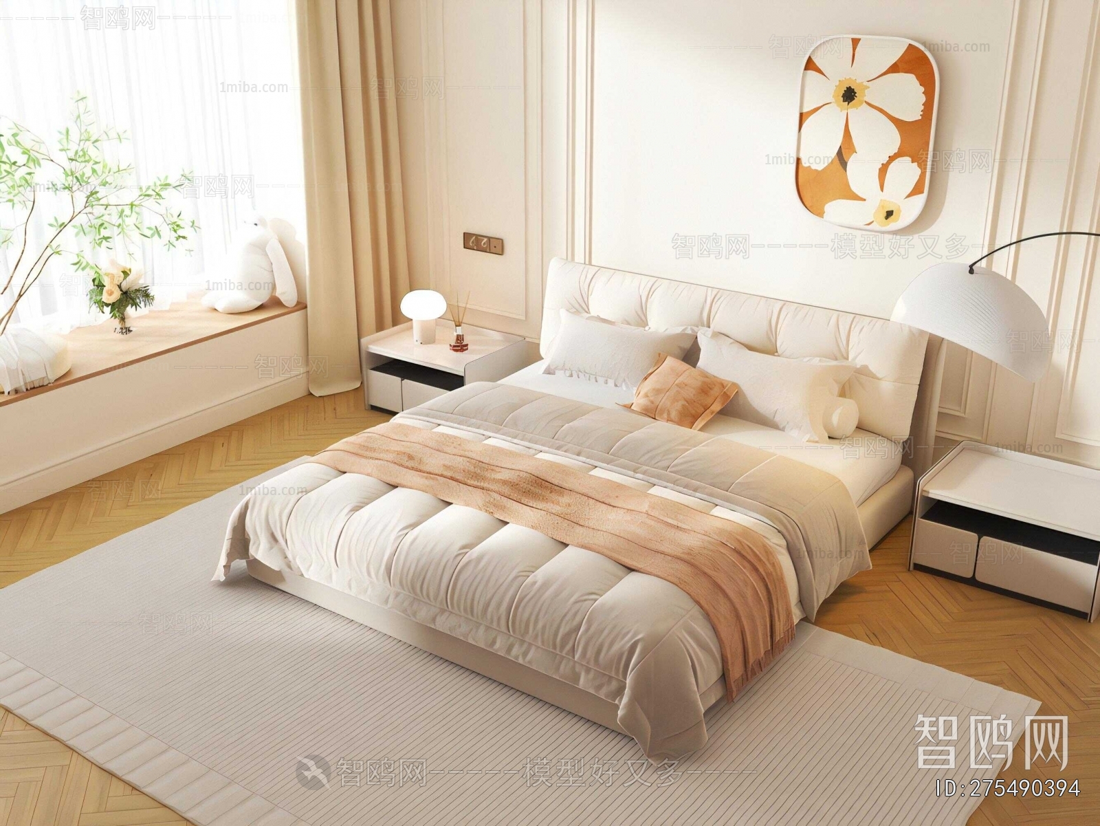 Modern Double Bed