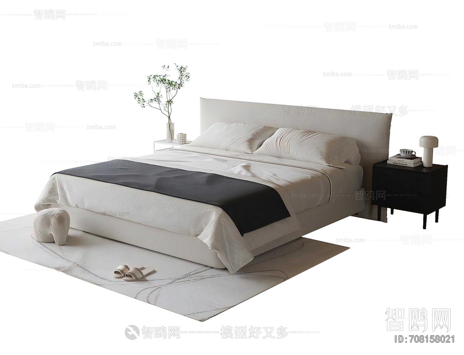 Modern Double Bed