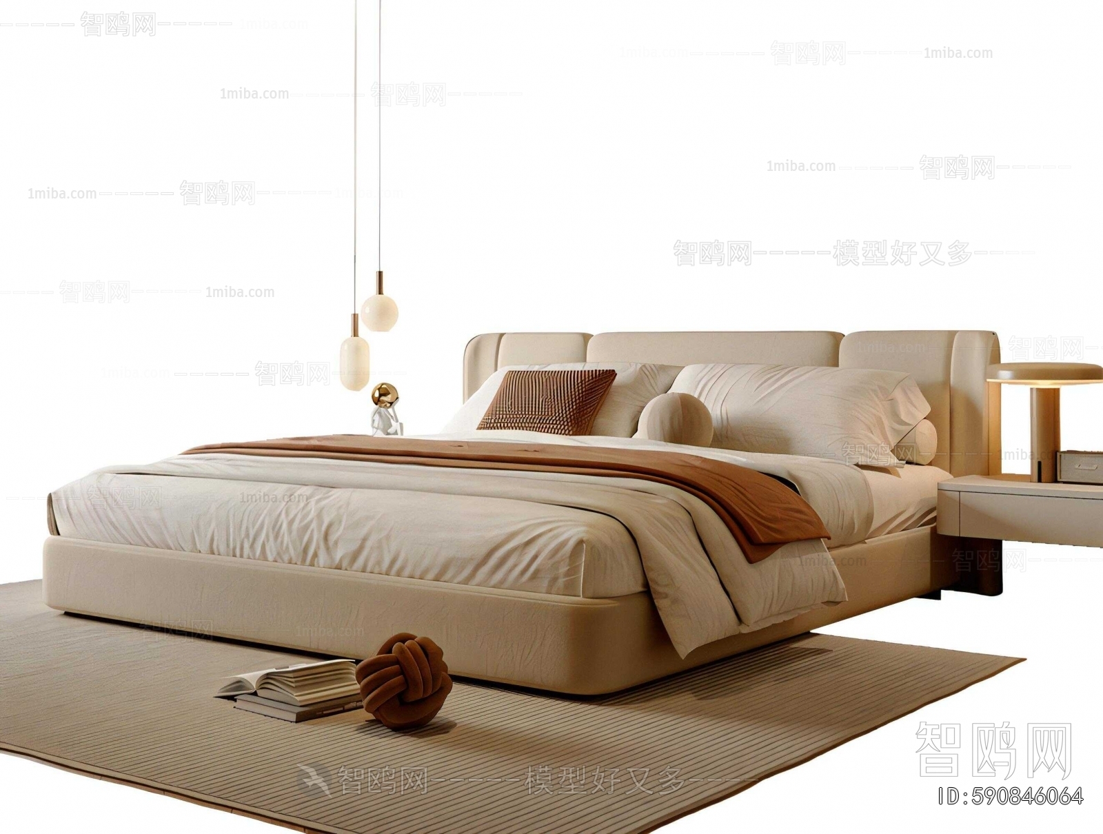 Modern Double Bed