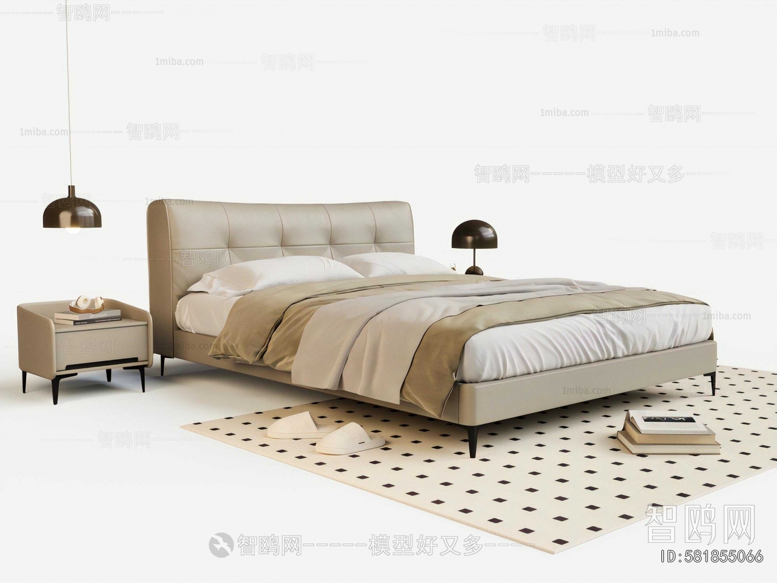 Modern Double Bed