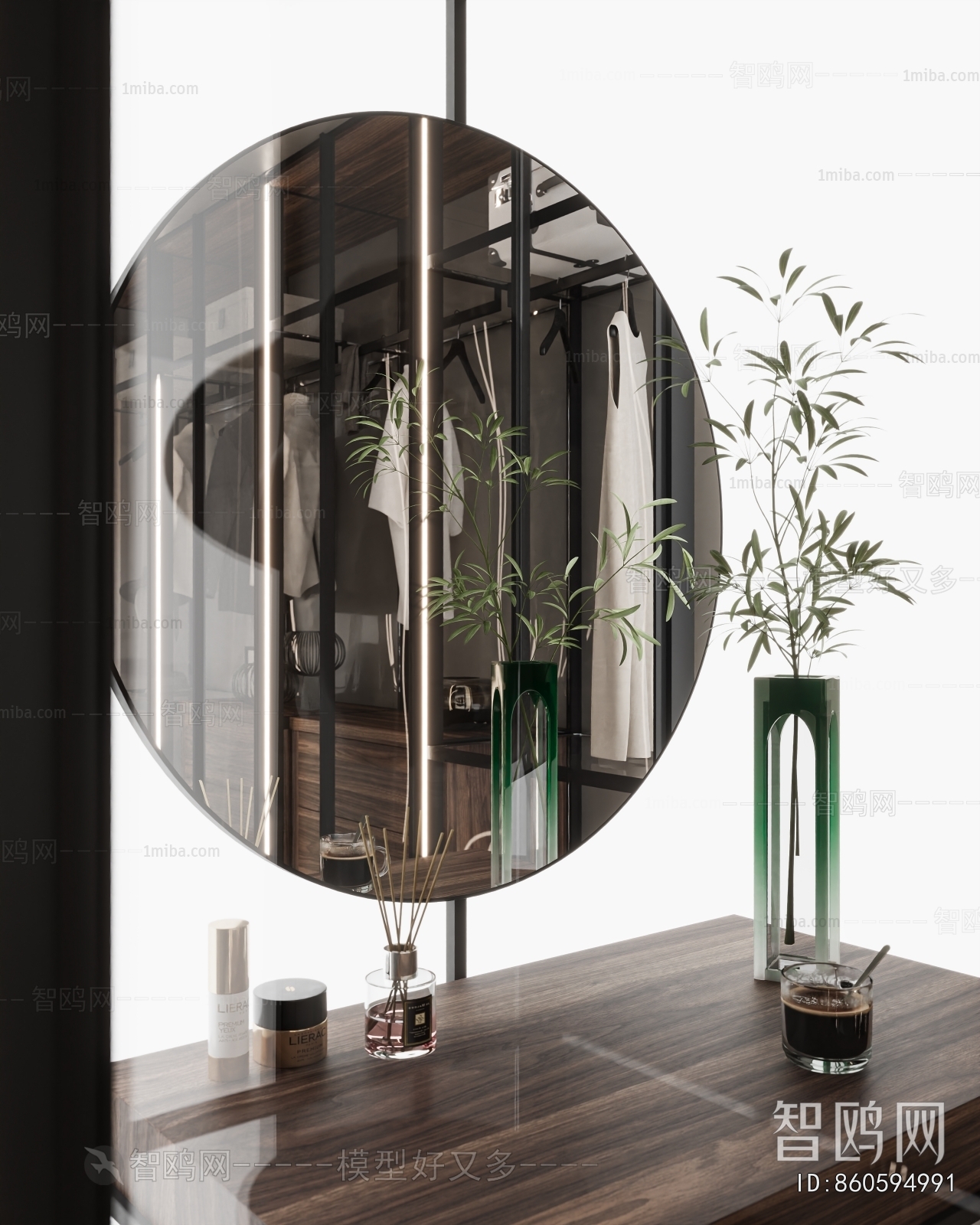 Modern Clothes Storage Area