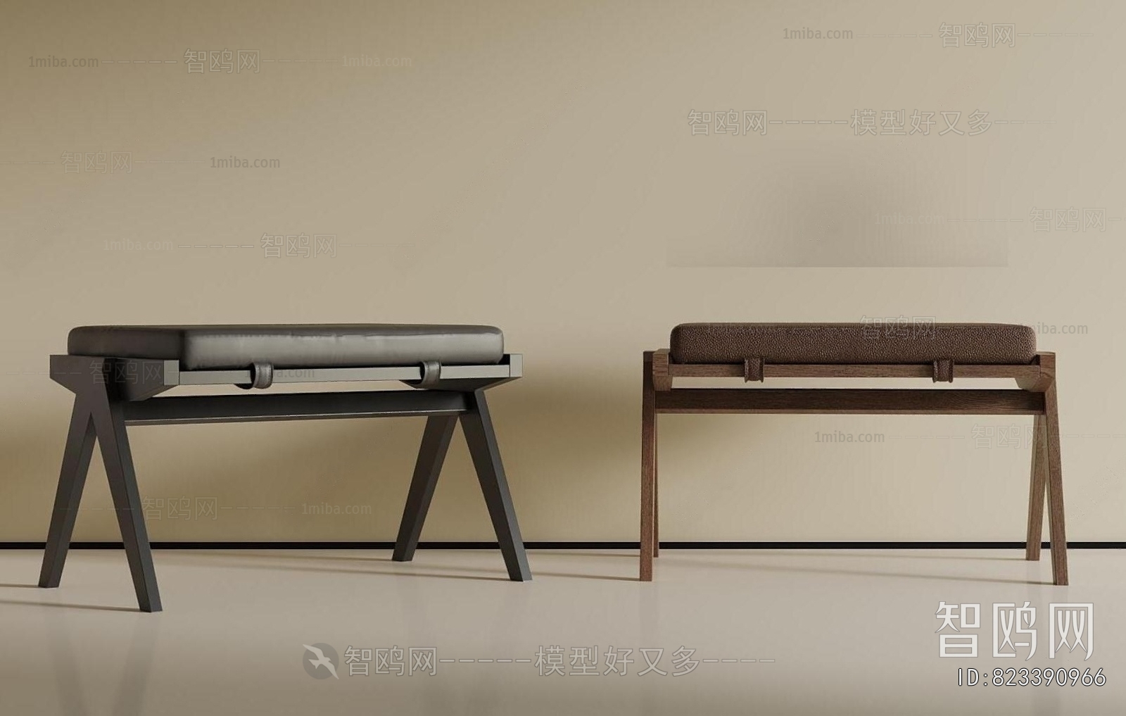 Modern Stool For Changing Shoes