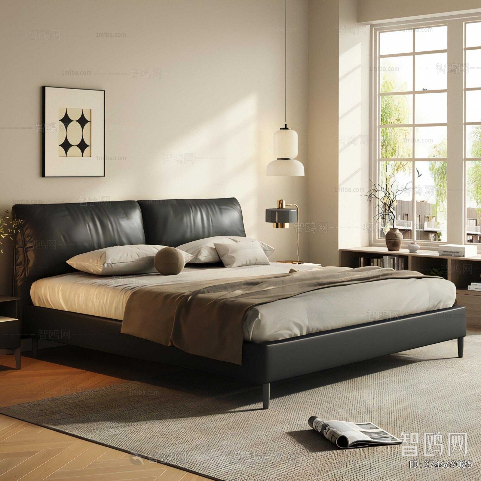 Modern Double Bed