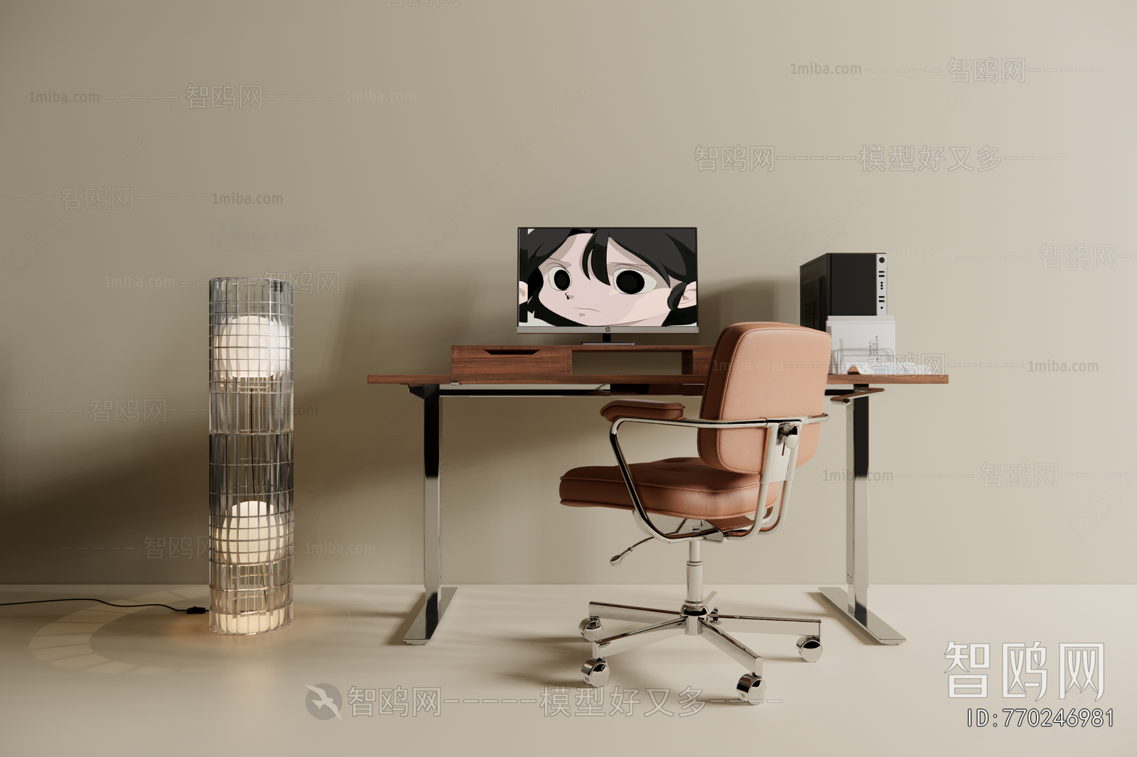 Modern Computer Desk And Chair