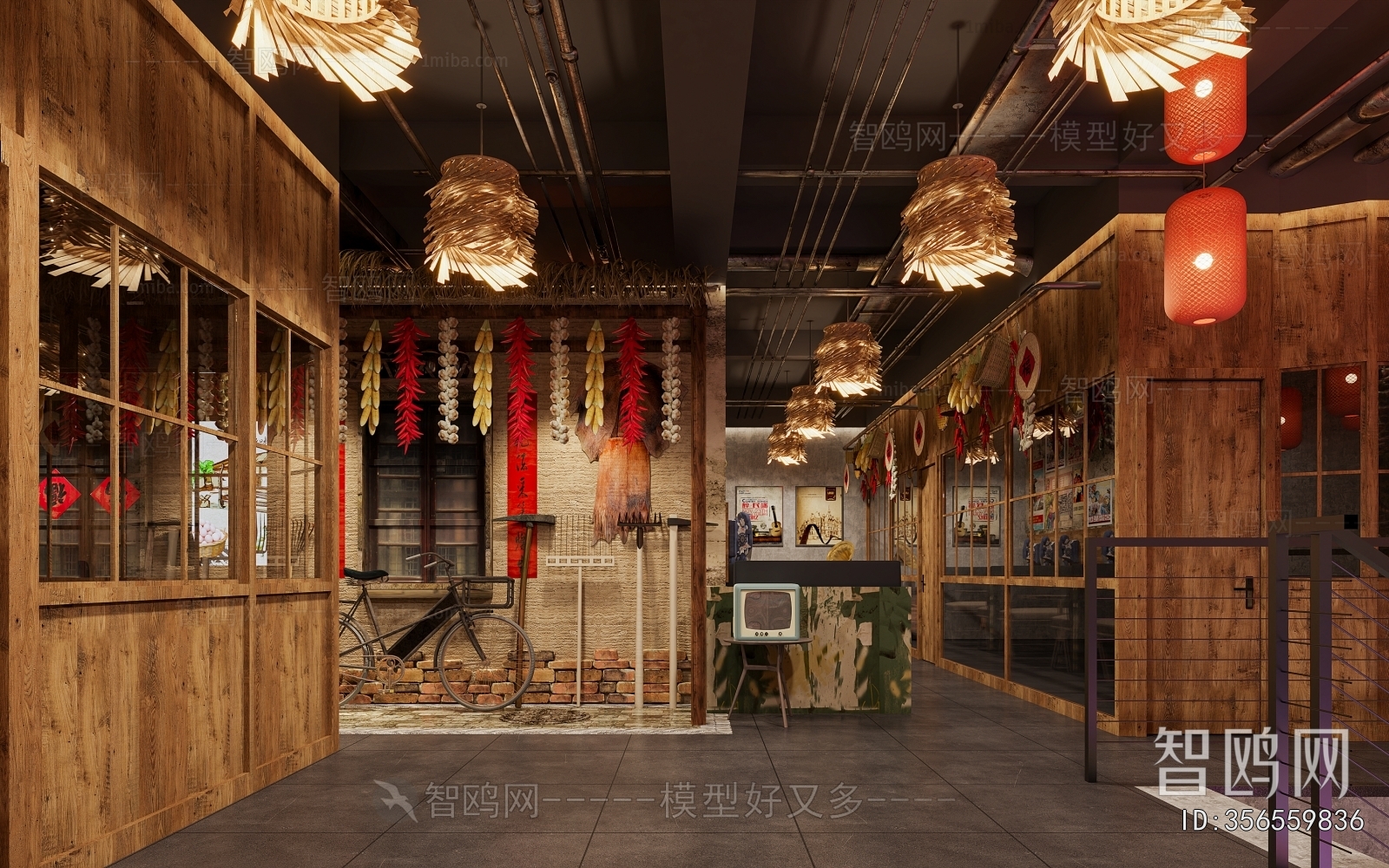 Modern Barbecue Restaurant