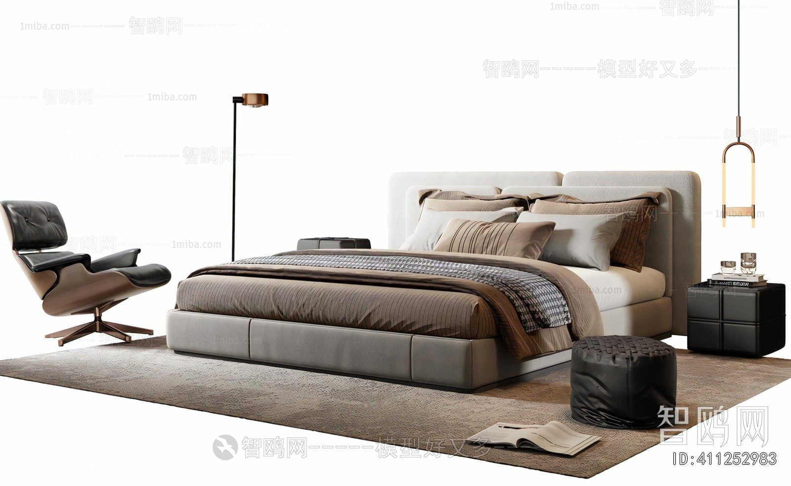 Modern Double Bed