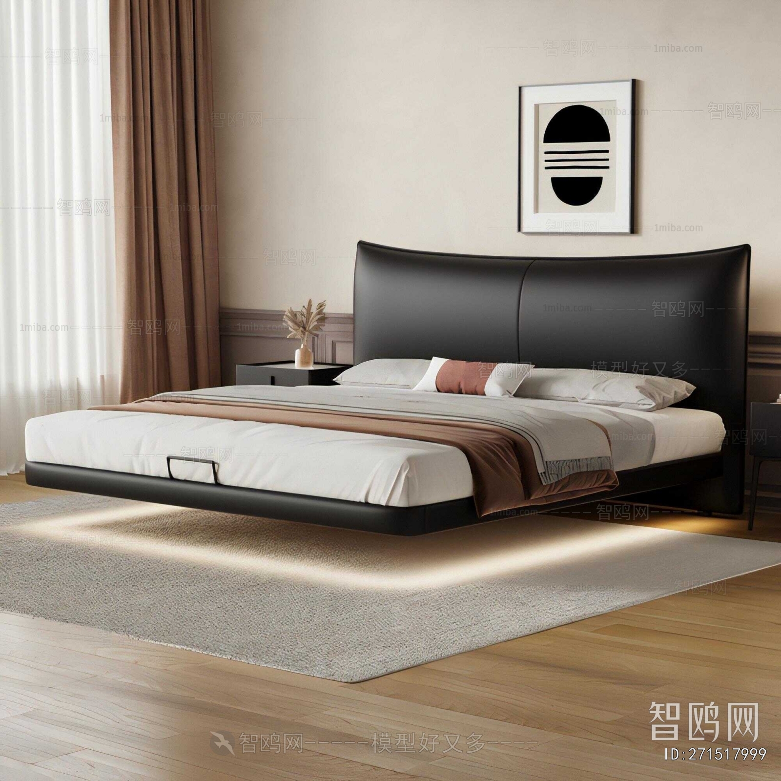 Modern Double Bed