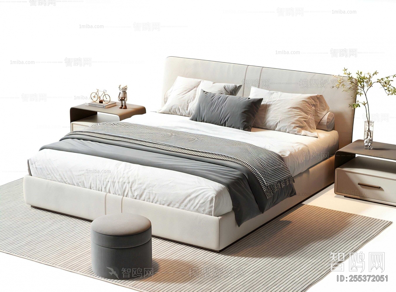 Modern Double Bed