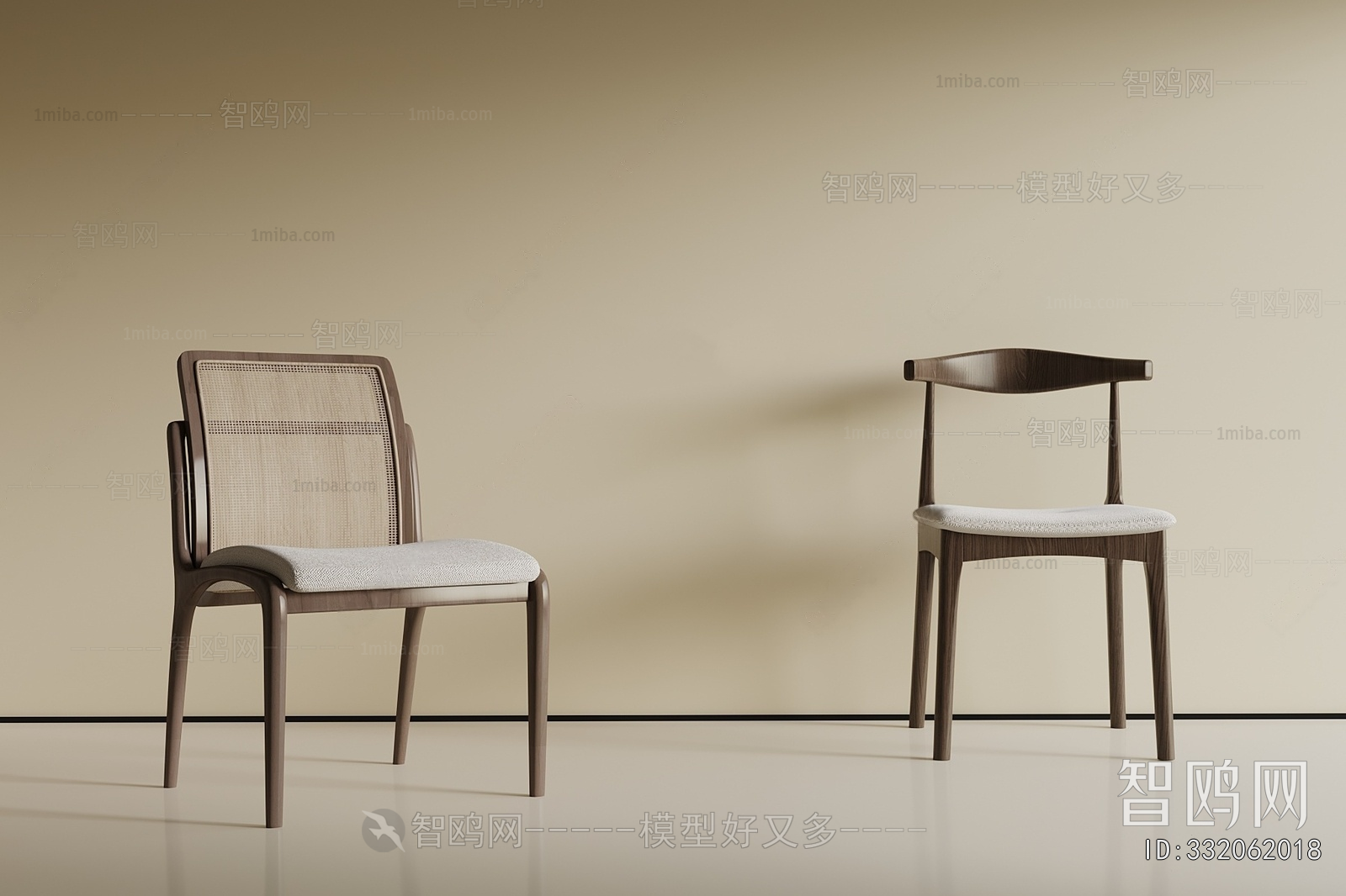 Wabi-sabi Style Dining Chair