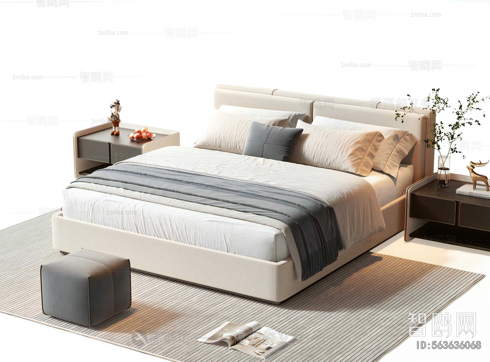 Modern Double Bed