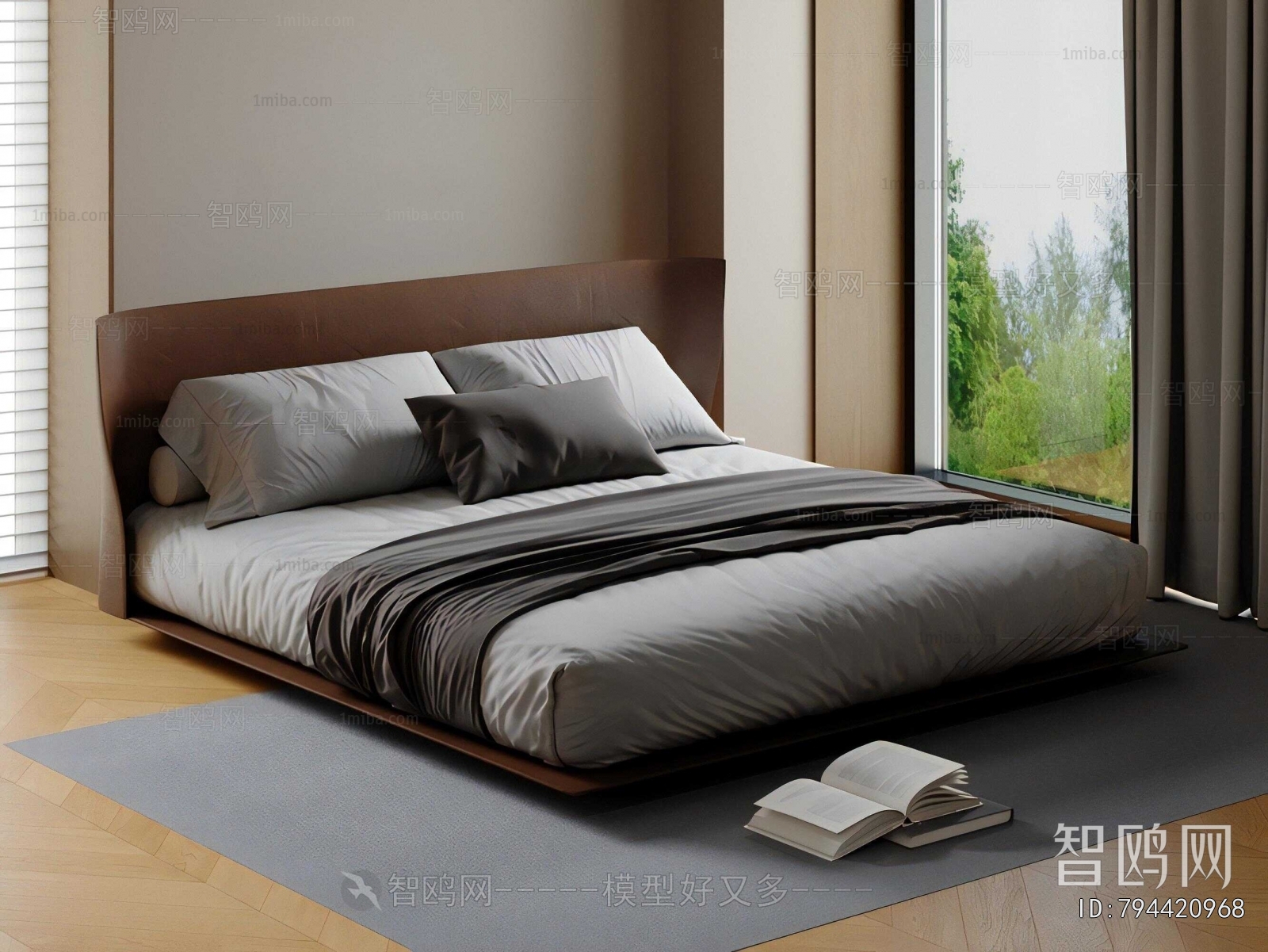 Modern Double Bed
