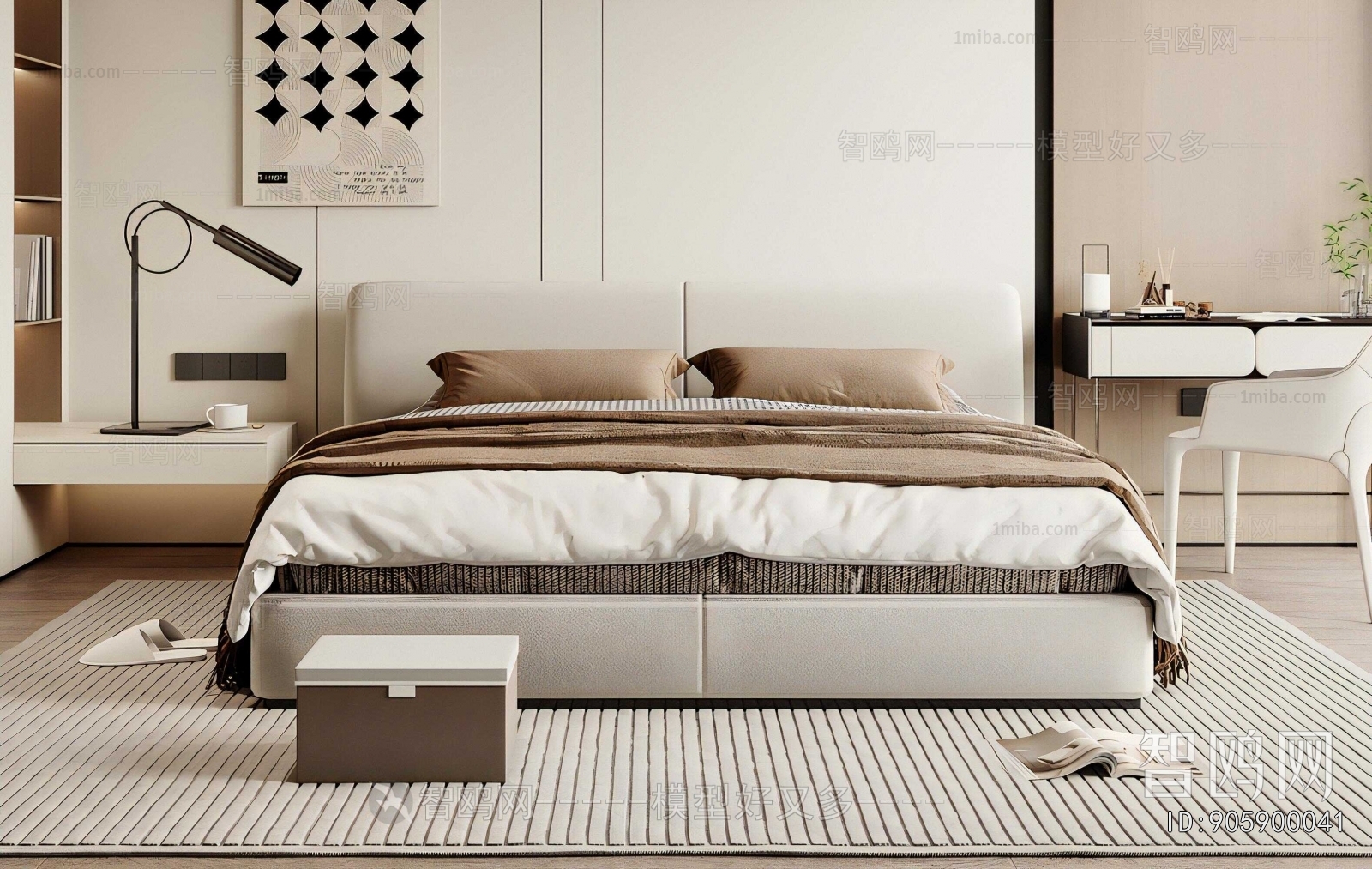 Modern Double Bed