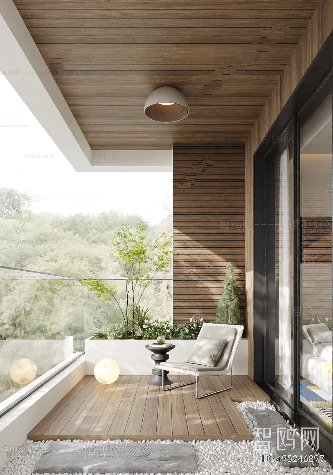 Modern Leisure Balcony