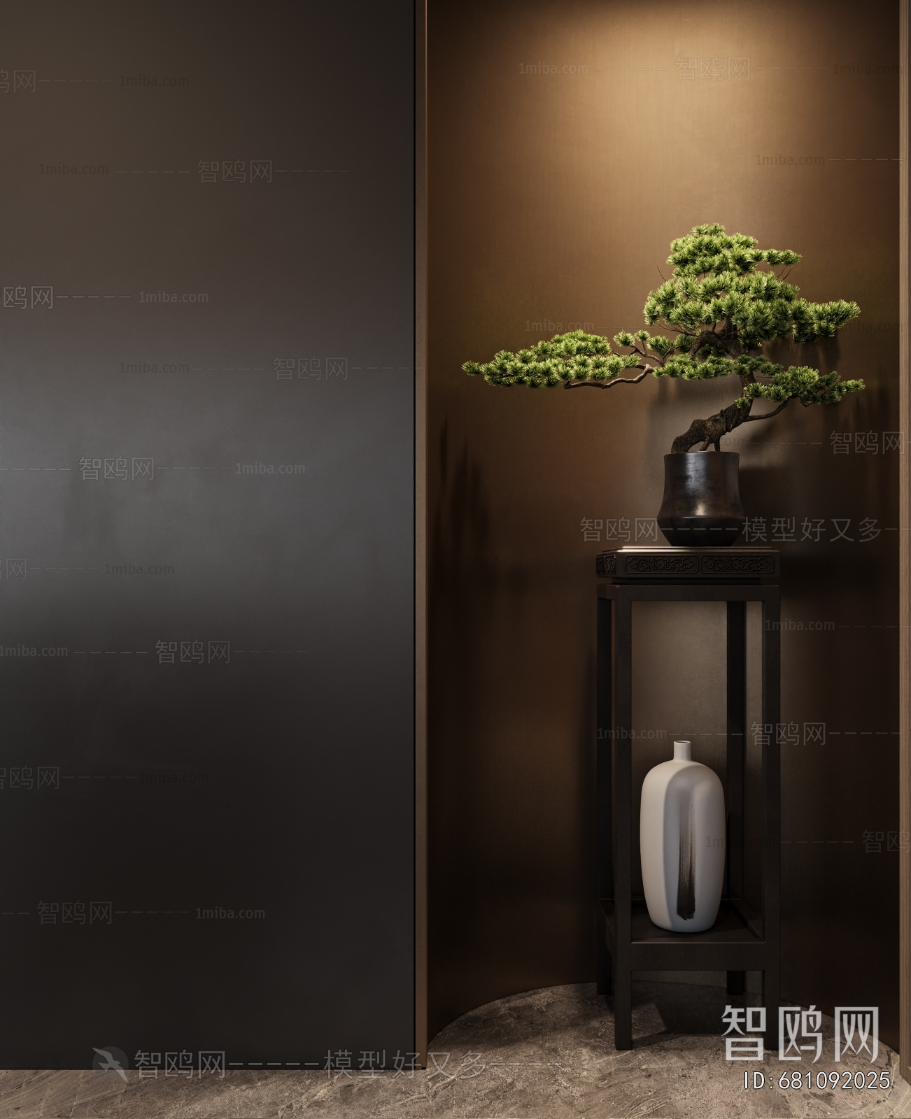 New Chinese Style Bonsai
