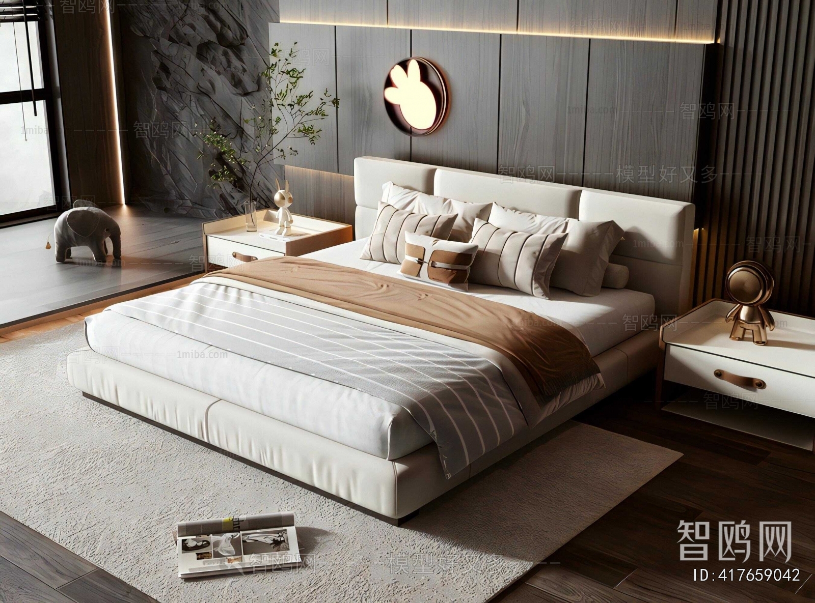 Modern Double Bed