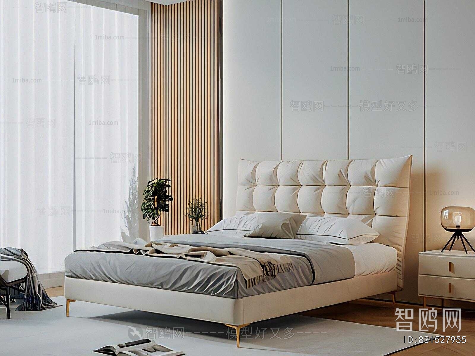 Modern Double Bed