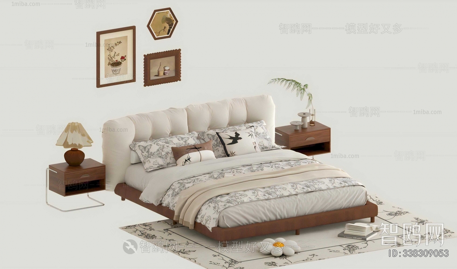 Modern Double Bed
