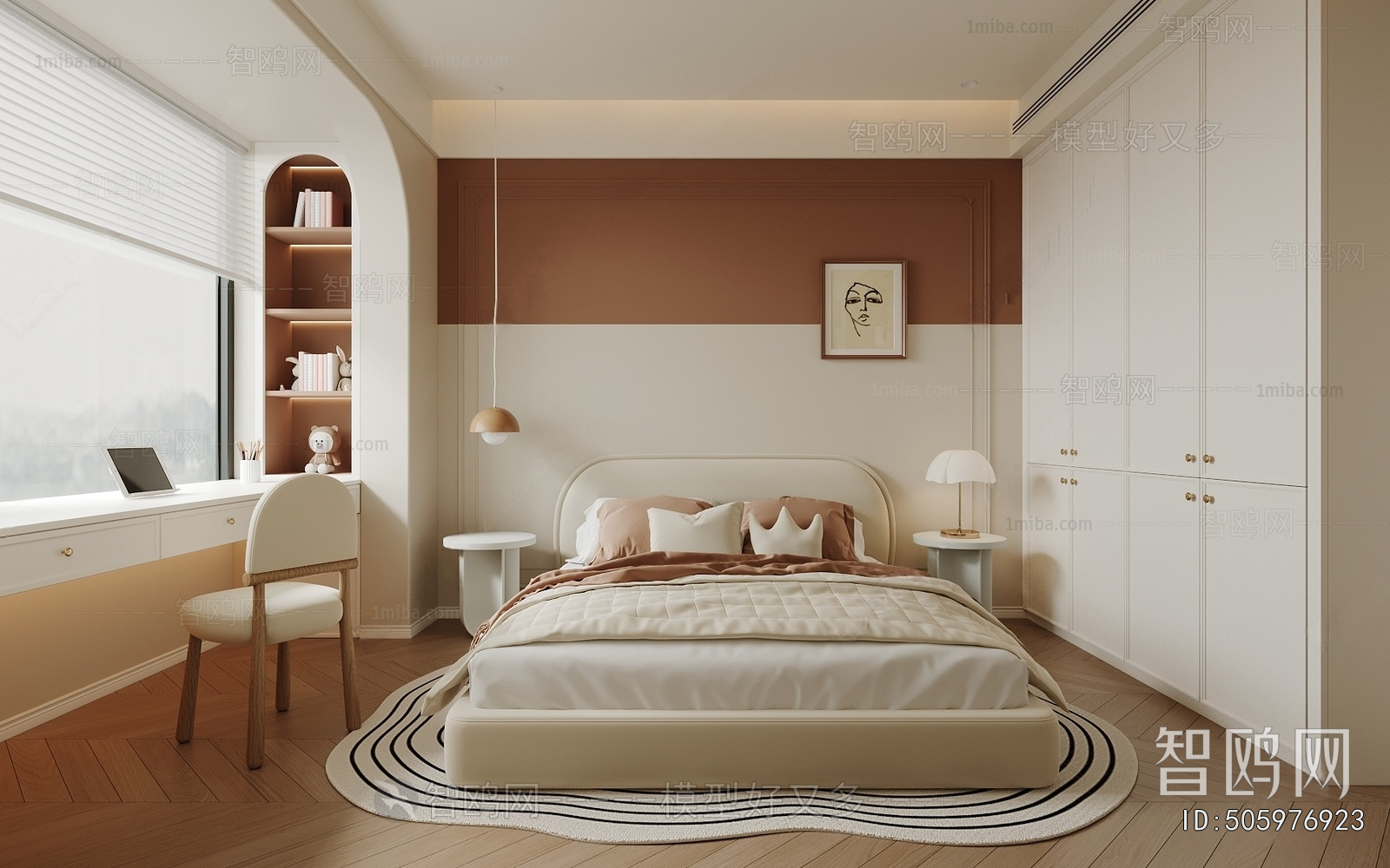 French Style Girl's Room Daughter's Room