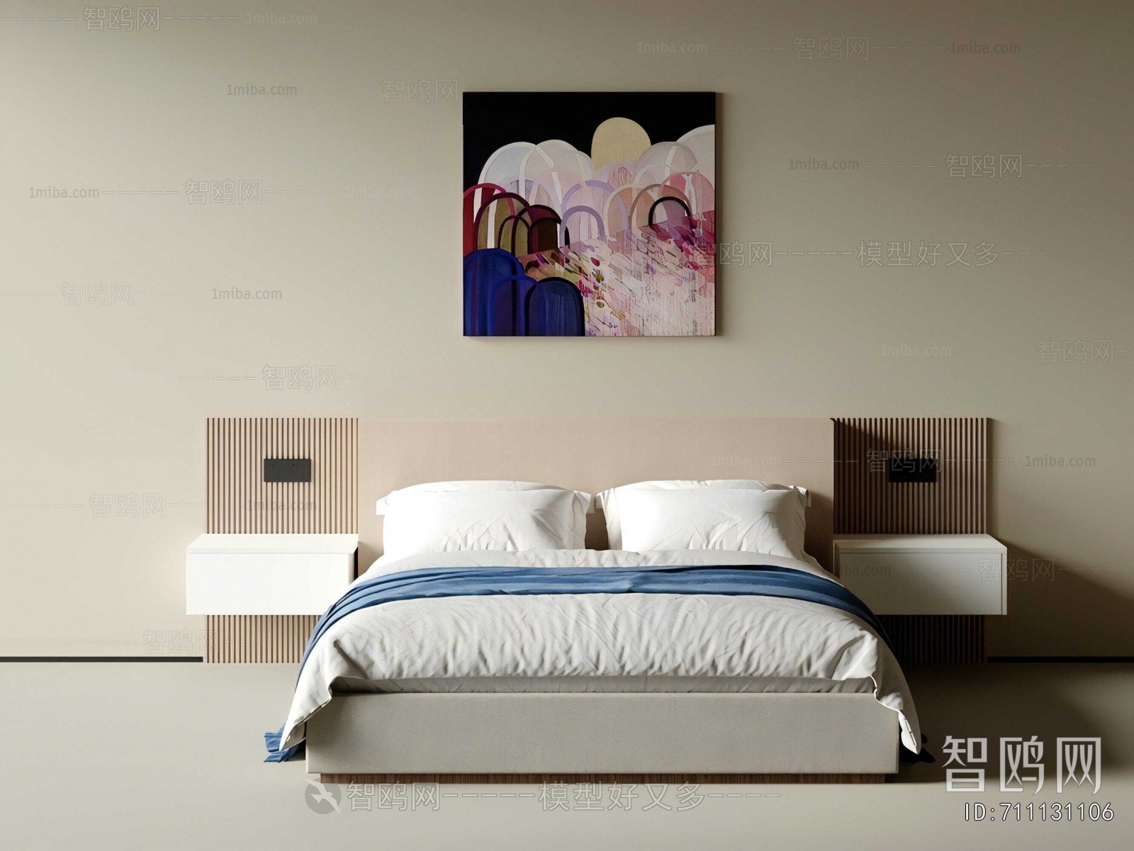Modern Double Bed