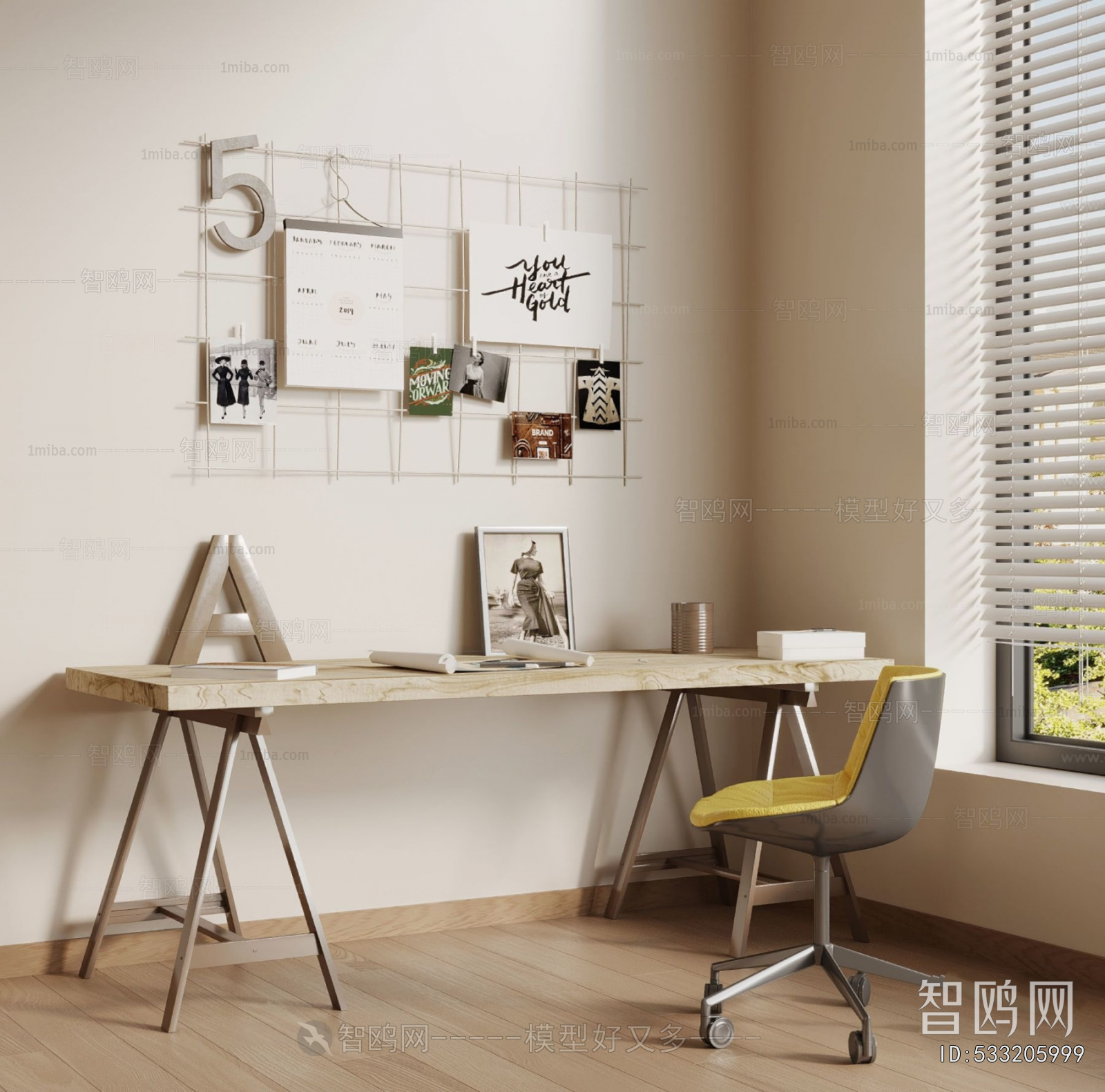 Modern Computer Desk And Chair