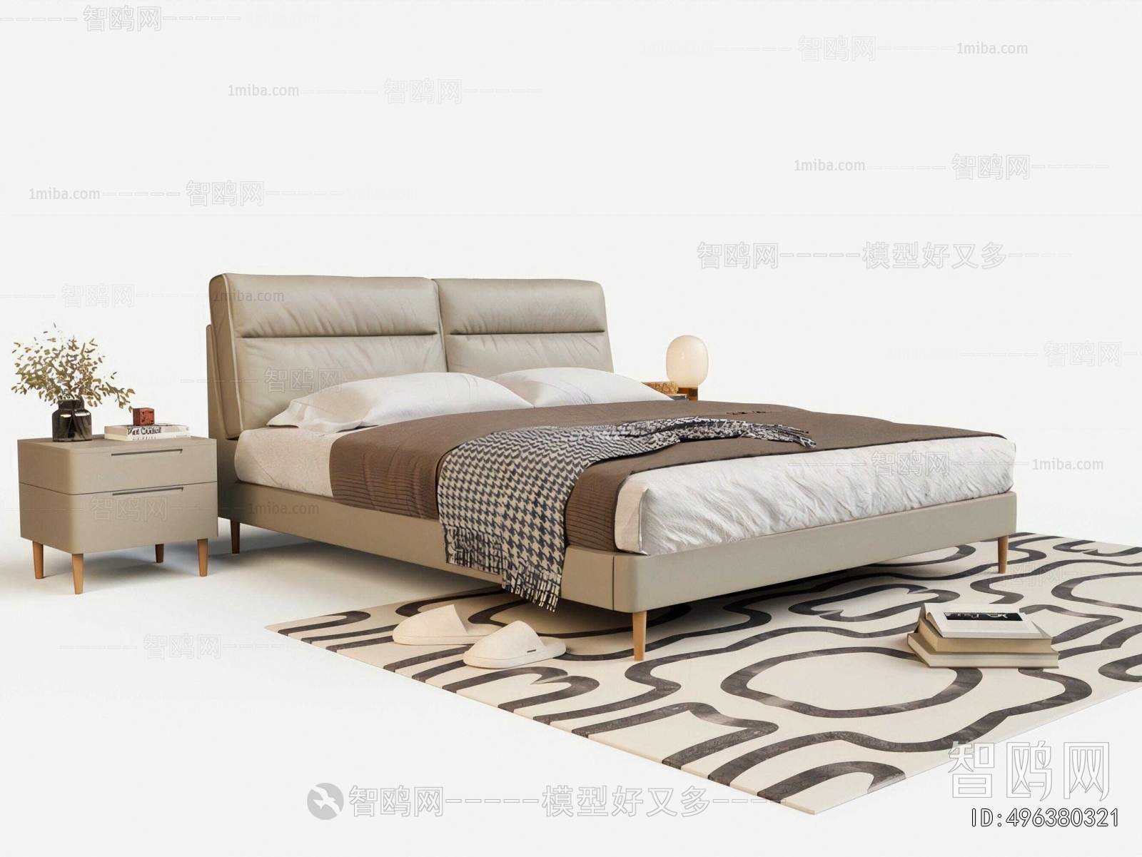Modern Double Bed