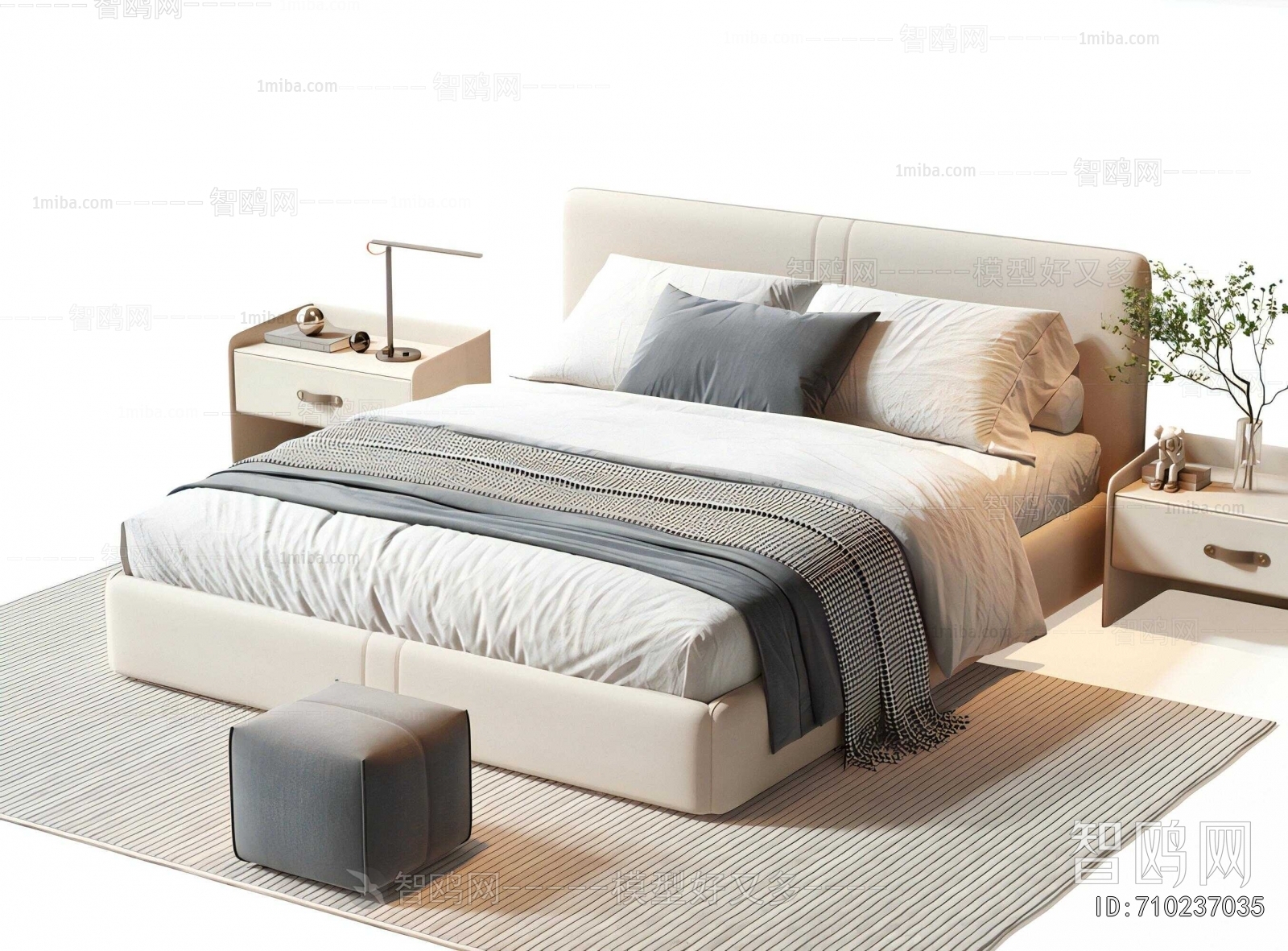 Modern Double Bed