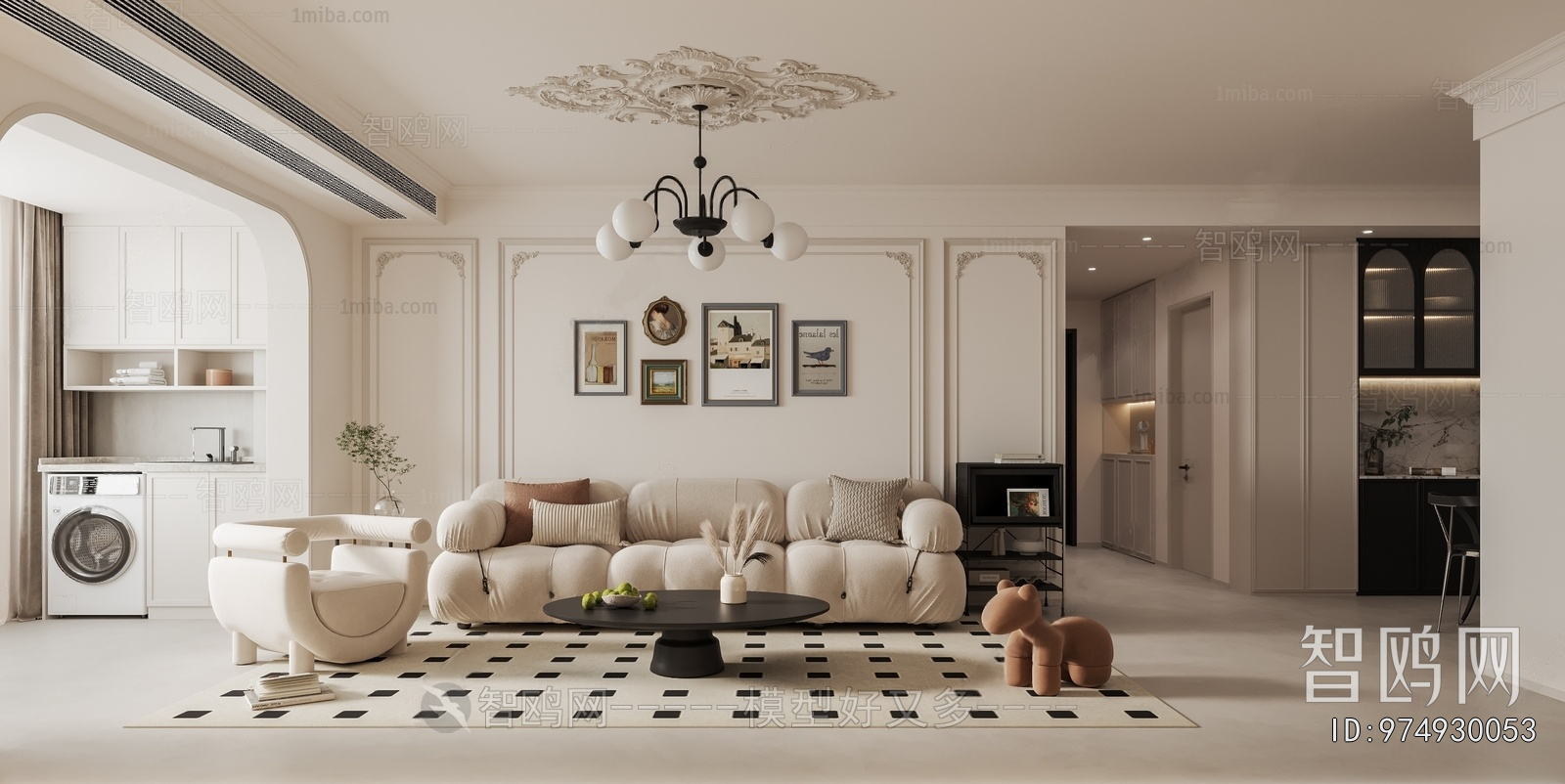 French Style A Living Room