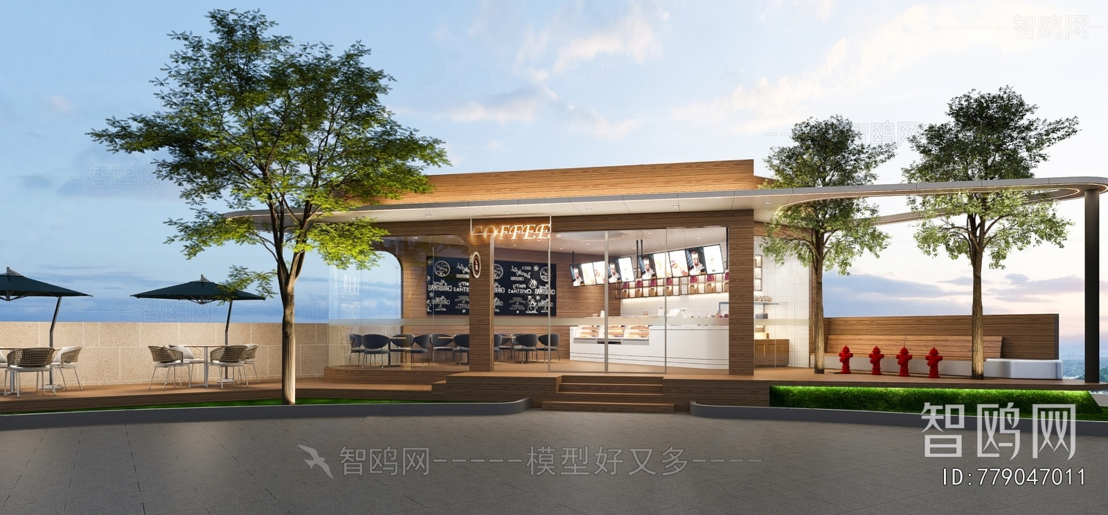 Modern Appearance Of Commercial Building