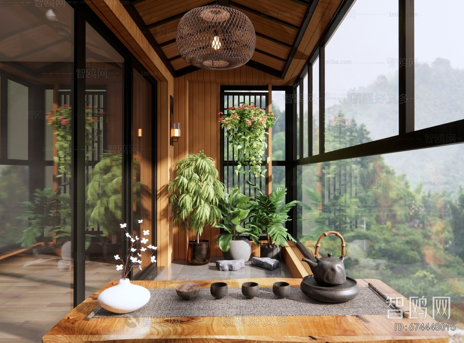 New Chinese Style Tea House